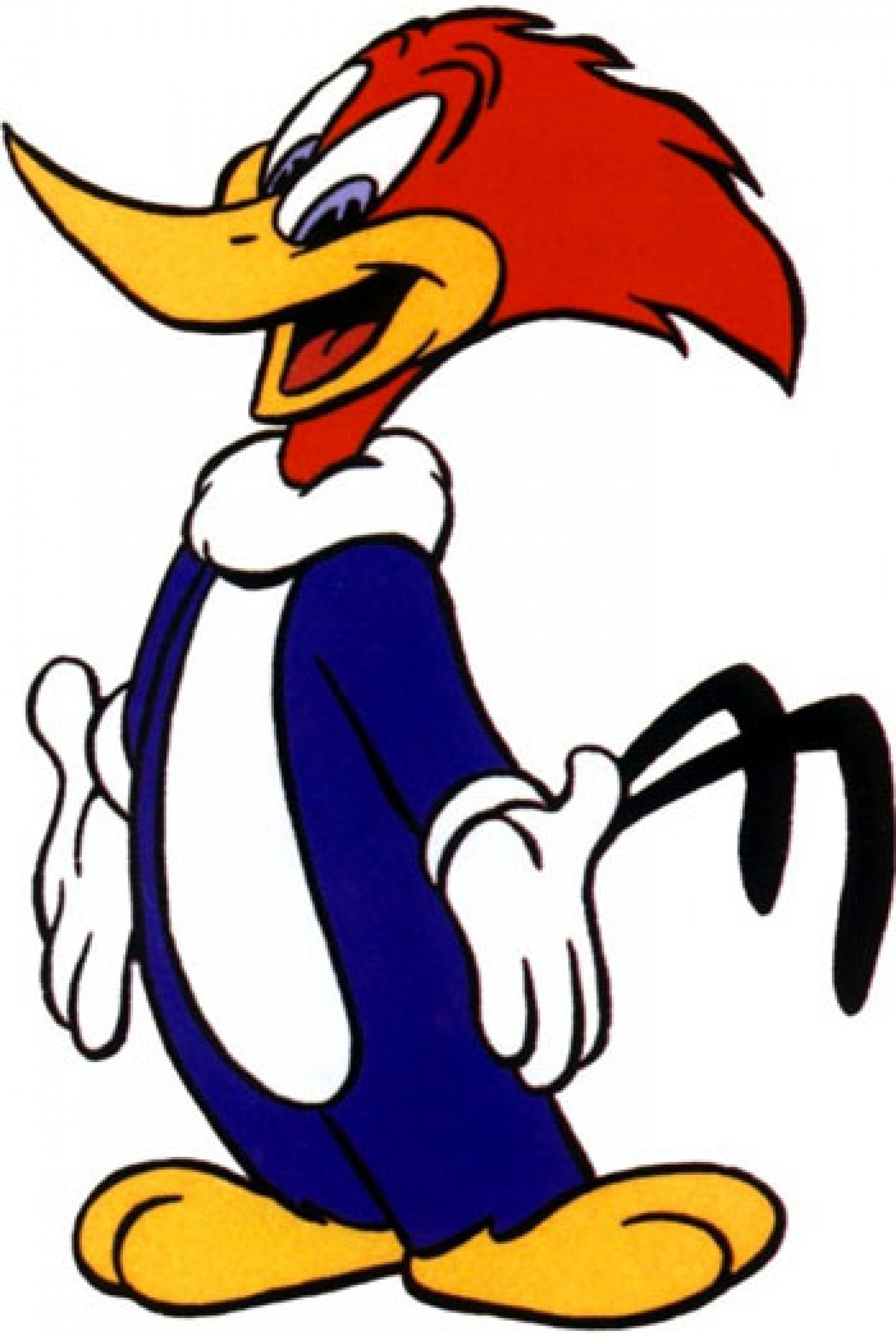 Woody Woodpecker, Funny illustration, Vibrant wallpaper, Cartoon character, 1740x2600 HD Phone