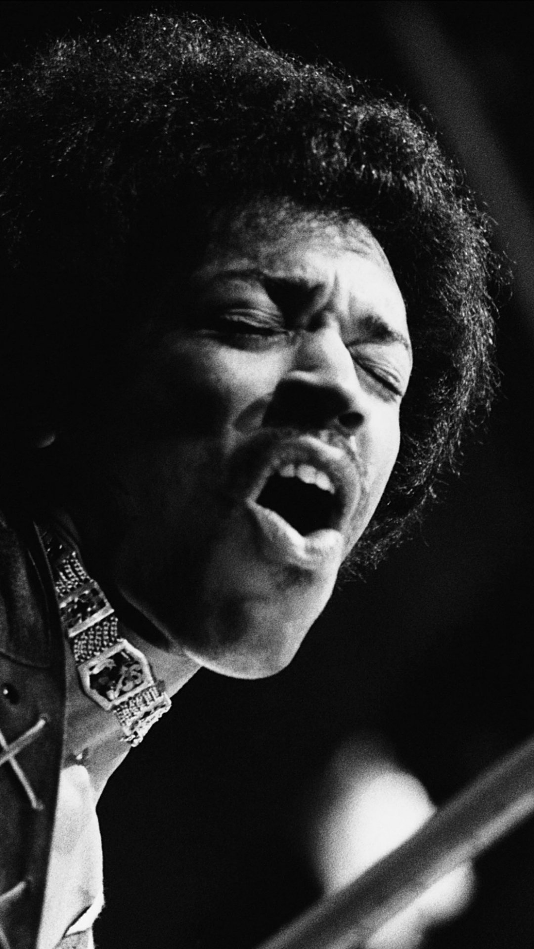 Jimi Hendrix, Music maestro, Guitar virtuoso, Legendary artist, 1080x1920 Full HD Phone