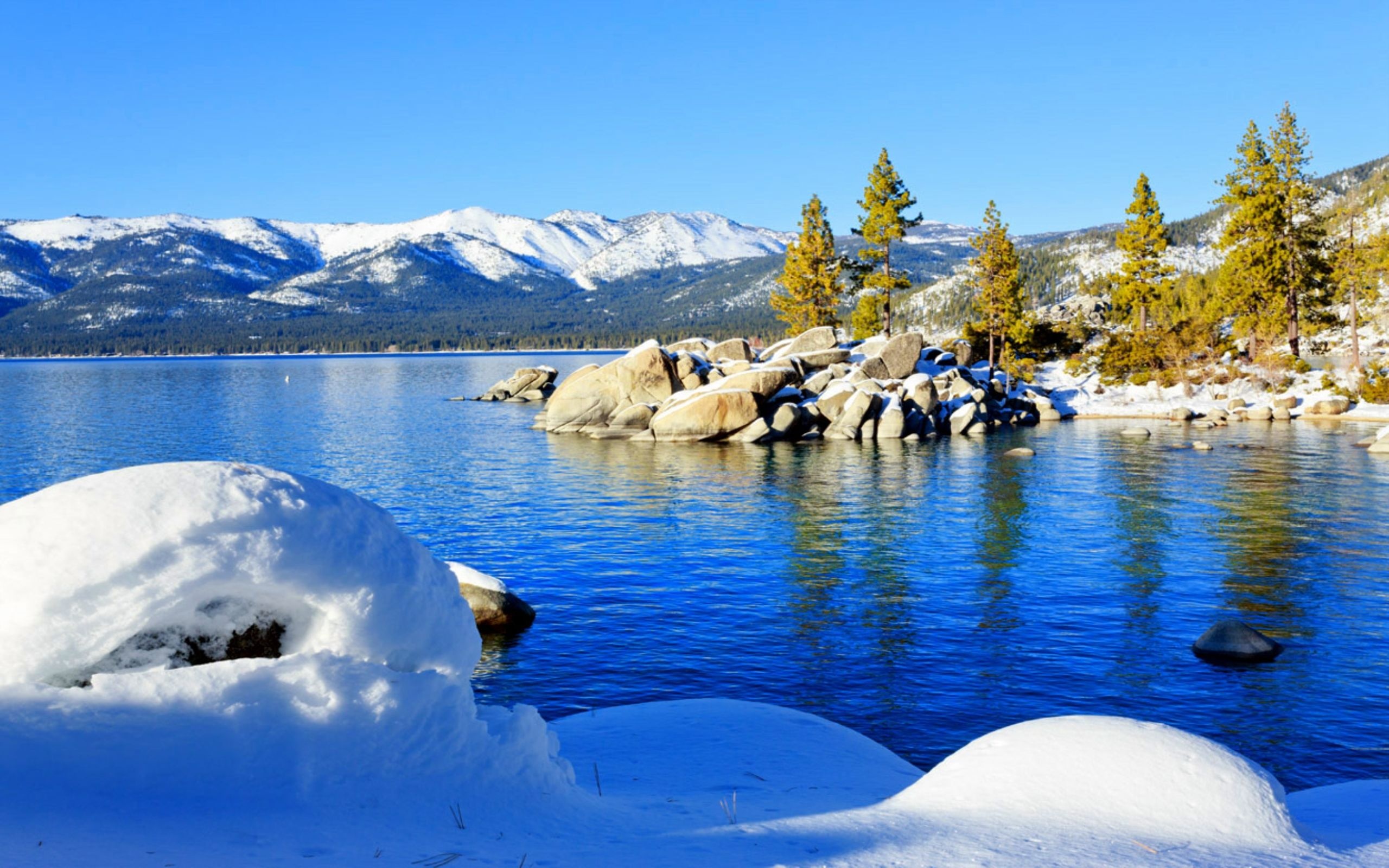 Lake Tahoe, Emerald Bay, South Lake Tahoe wallpapers, Cool, 2560x1600 HD Desktop