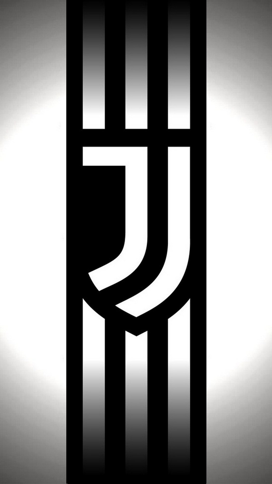 Juventus Logo, Custom wallpaper, Fan creation, Soccer club, 1080x1920 Full HD Phone