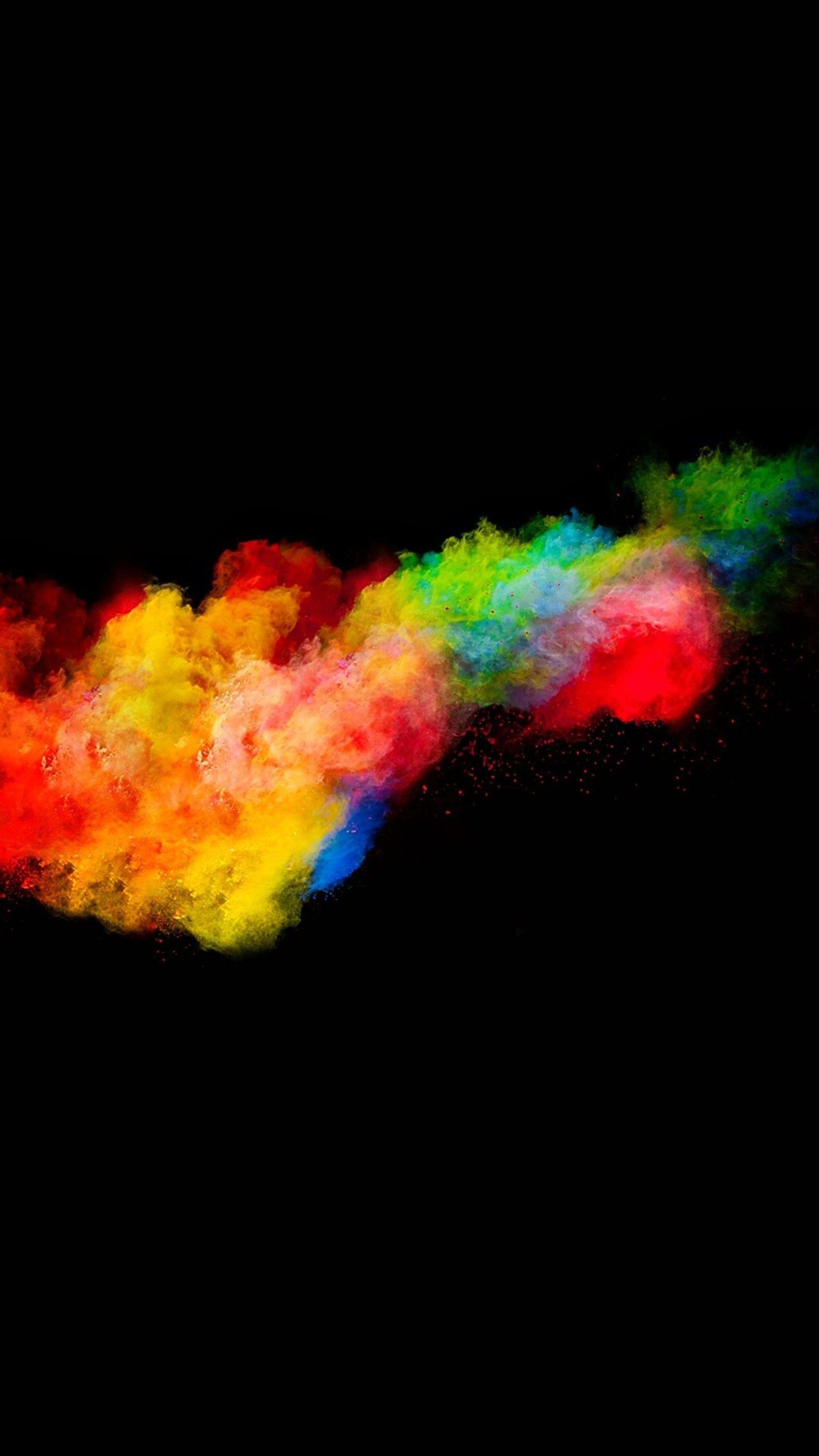 Powder, Colorful explosion, 4K phone wallpaper, Burst of brightness, 2160x3840 4K Phone