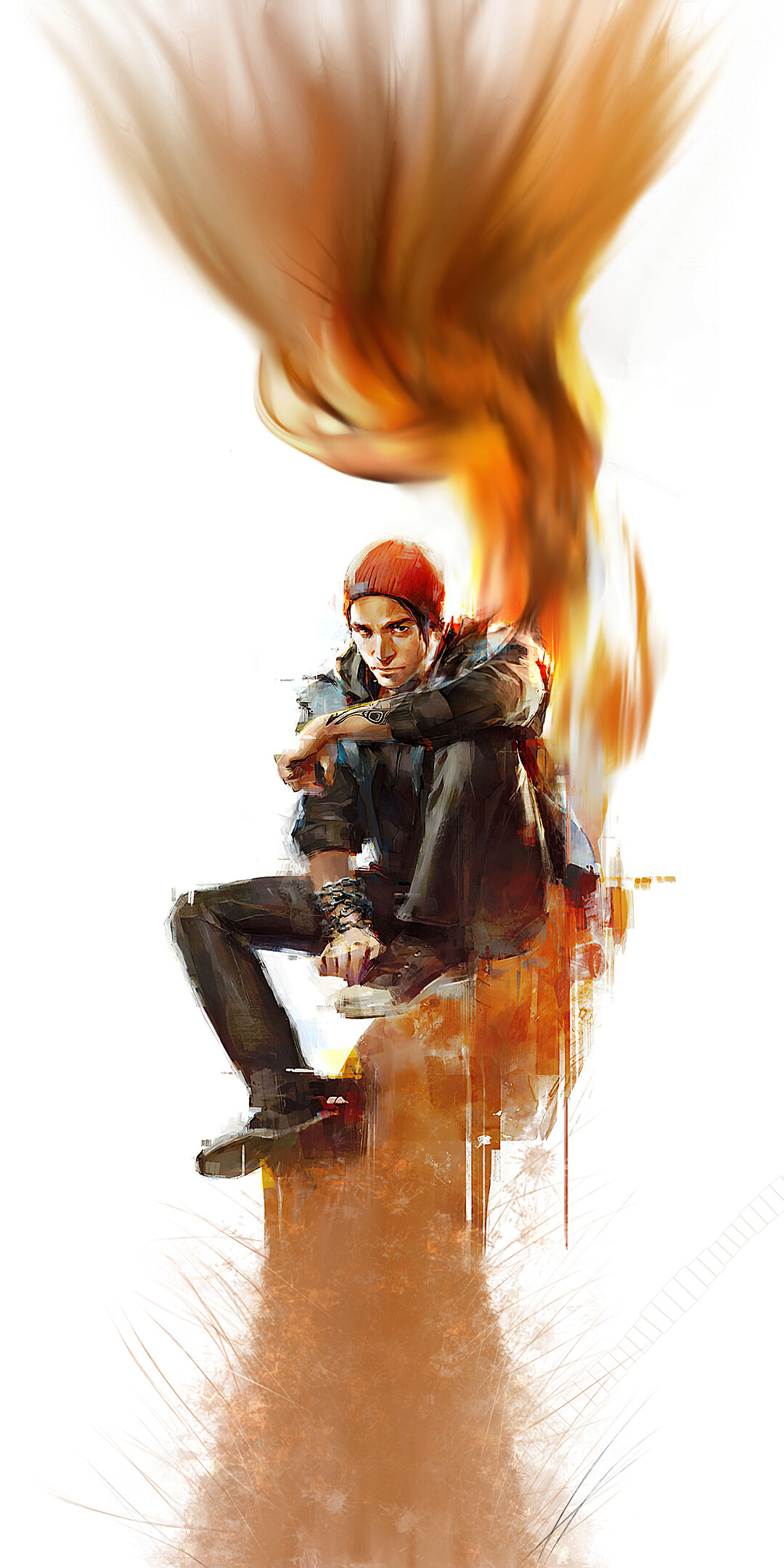 inFAMOUS: Second Son, A series of action-adventure platform games developed by Sucker Punch Productions. 1080x2160 HD Background.