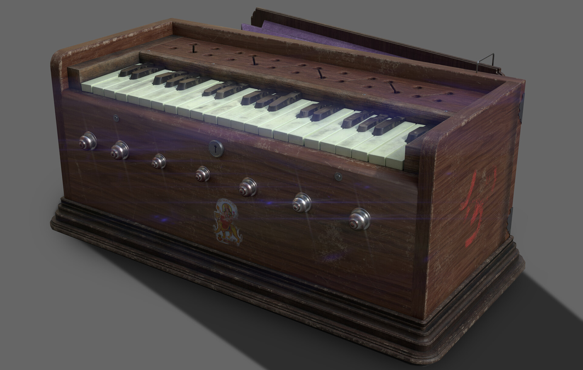 Harmonium: An Instrument Of Western Import, First Made In Italy Around 1840, Art, Old Indian Harmonium. 1920x1220 HD Background.