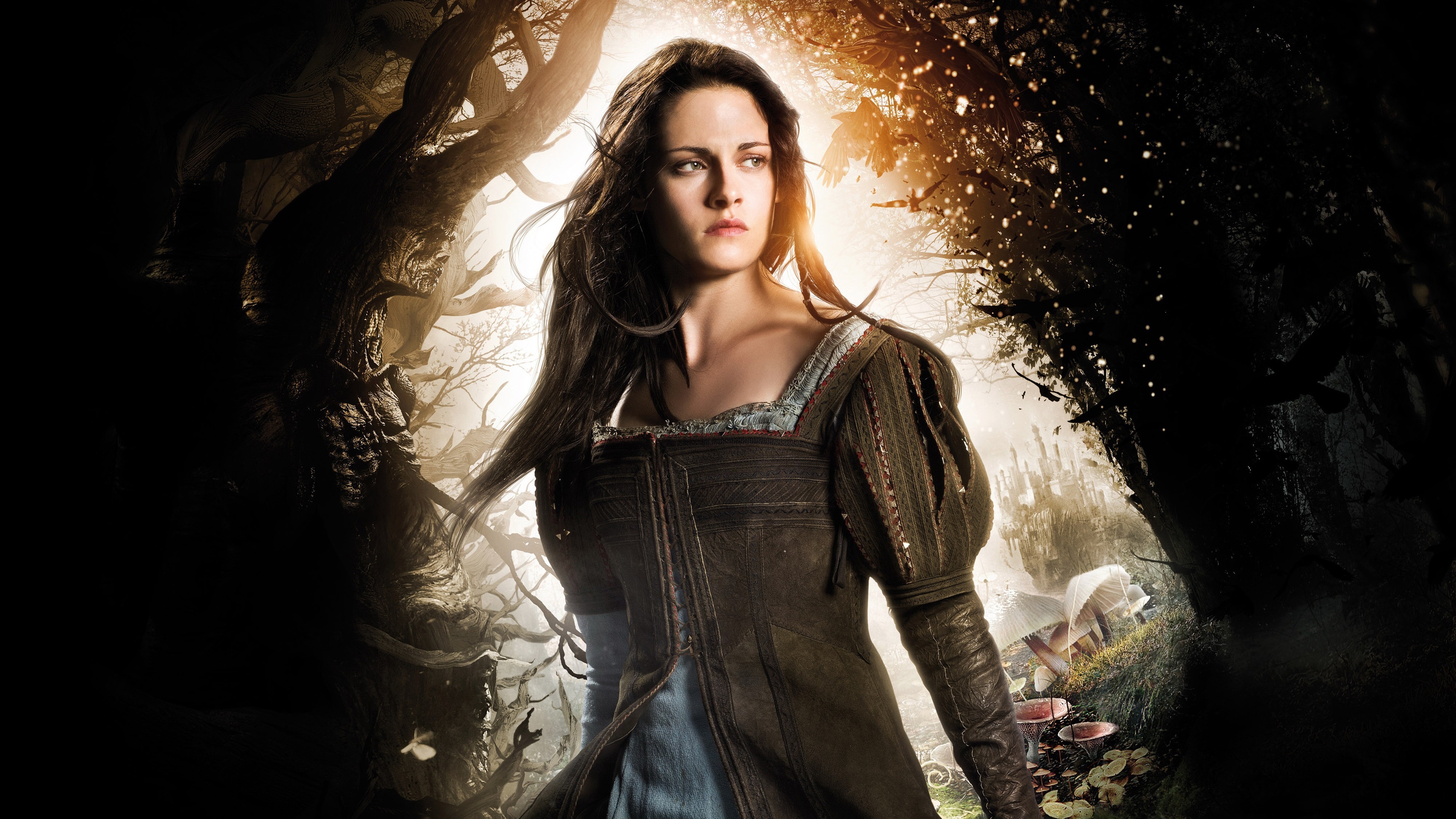 Kristen Stewart, Snow White, 4K wallpapers, Movie stills, 3840x2160 4K Desktop