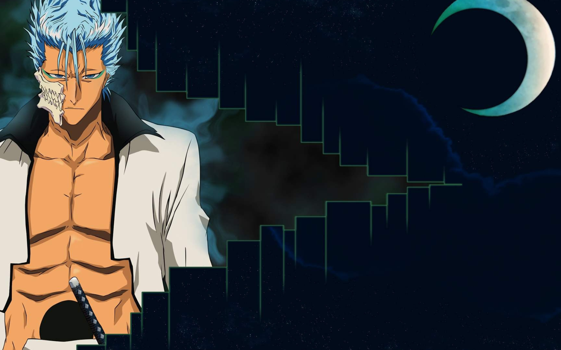 Grimmjow Jaggerjack: One of the first Arrancar characters featured in a video game, even before he appeared in the English dubbed anime. 1920x1200 HD Background.
