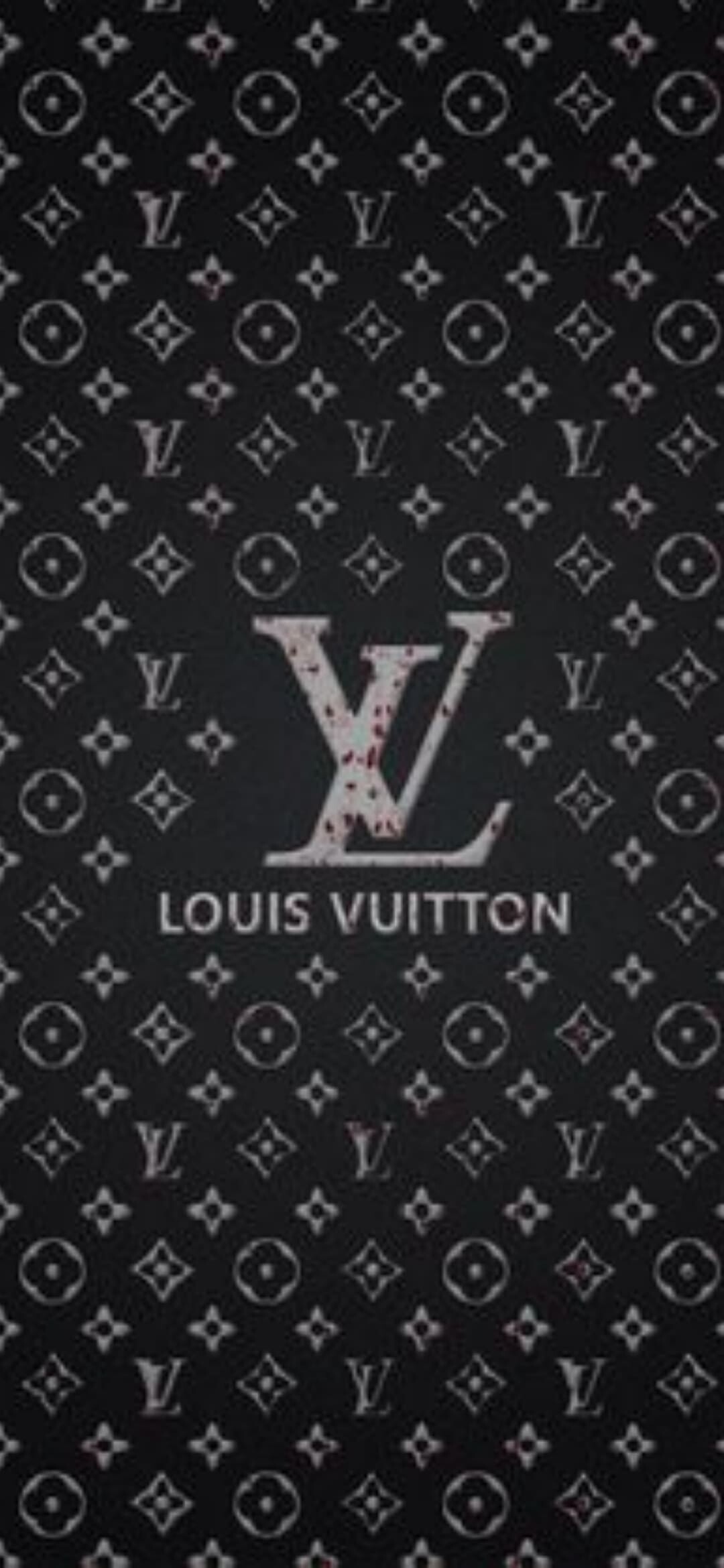Louis Vuitton: The label was founded by Vuitton in 1854 on Rue Neuve des Capucines in Paris. 1080x2340 HD Background.