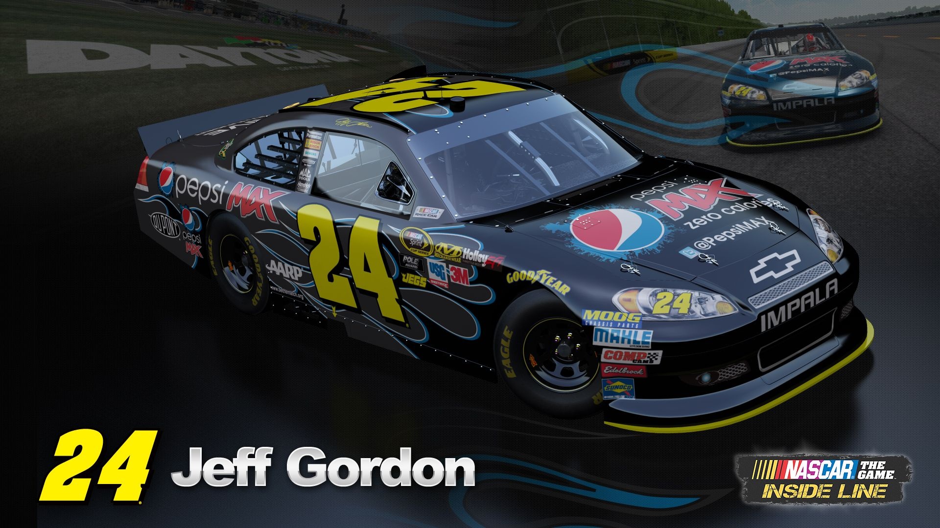 Jeff Gordon, NASCAR racing, Pepsi Max, Speed demon, 1920x1080 Full HD Desktop