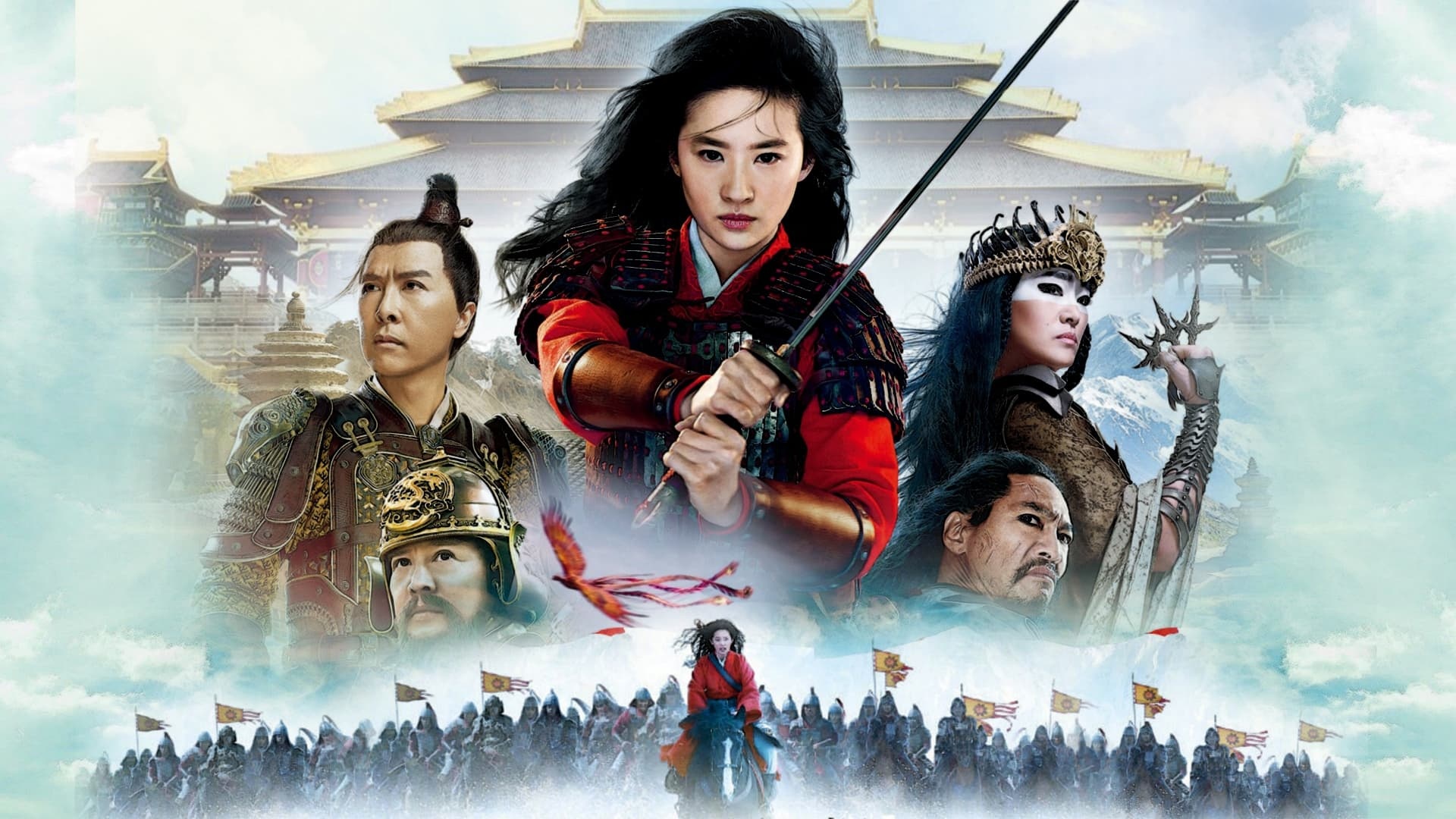 Mulan (Movie): The epic tale of China's legendary character, Disney. 1920x1080 Full HD Background.