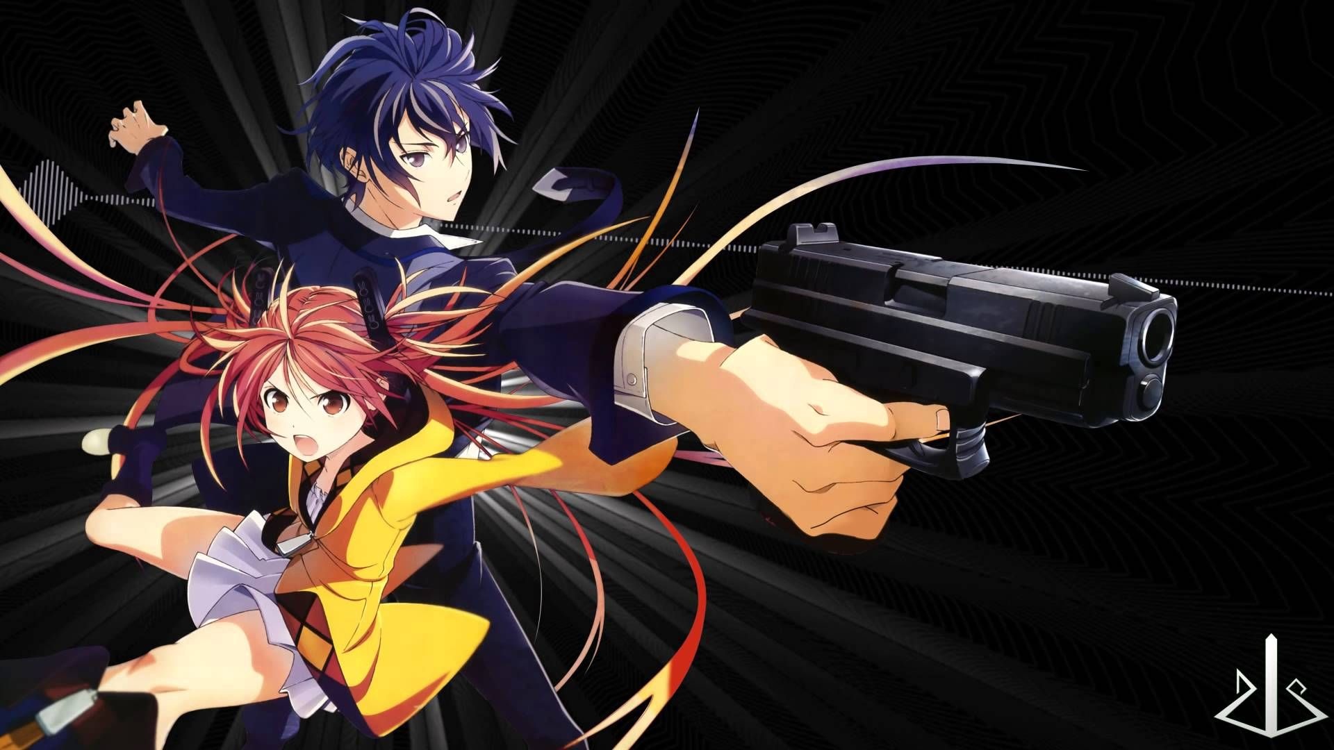 Black Bullet (Anime): Civil Securities, Formed to specialize in fighting against Gastrea. 1920x1080 Full HD Wallpaper.