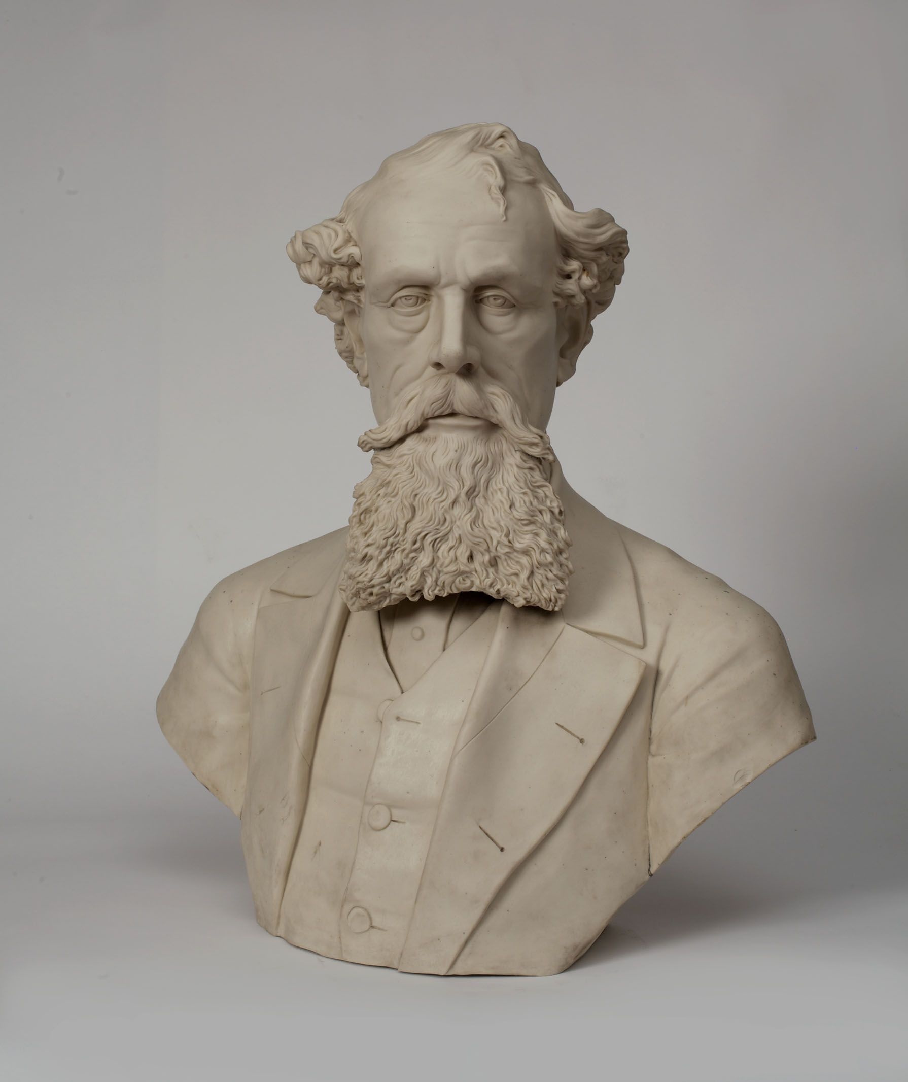 Charles Dickens, Bust sculpture, Dickensian history, Literary figure, 1790x2140 HD Handy