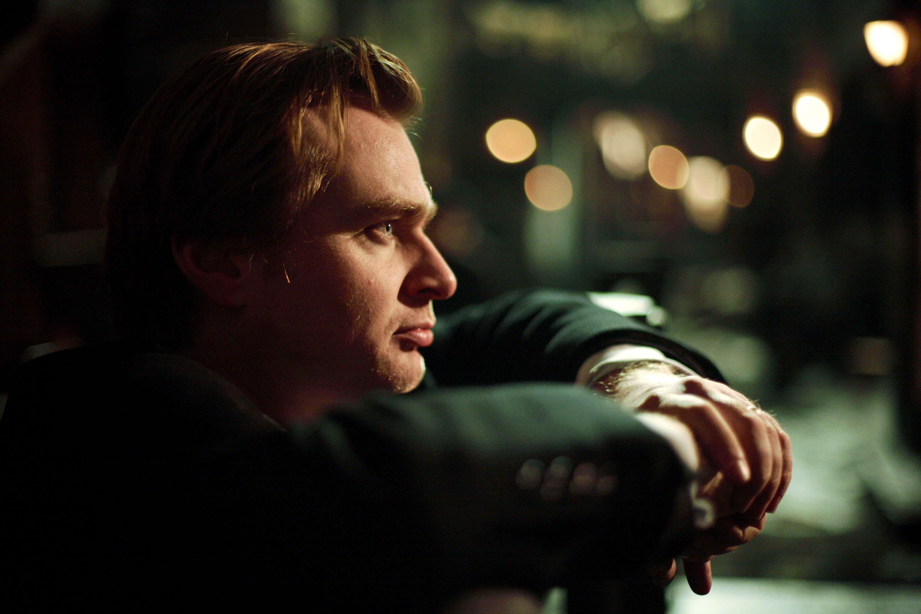 Christopher Nolan, Celebrity glare, Film darkness, Director's coolwallpapers, 3080x2050 HD Desktop