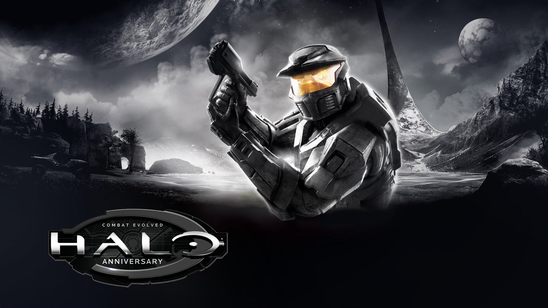 Halo CE Anniversary on PC, Launch day excitement, Maxi Geek's coverage, Master Chief's return, 1920x1080 Full HD Desktop