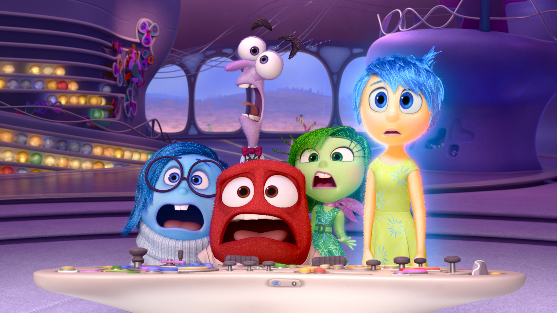 Inside Out, Pixar Blockbusters, Animation Brilliance, Box Office Success, 1920x1080 Full HD Desktop