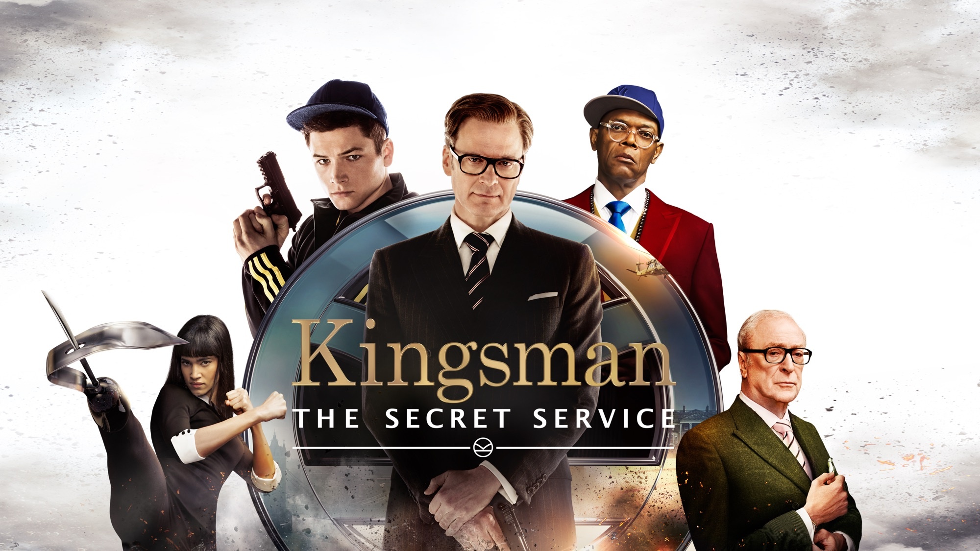Kingsman wallpaper, HD background image, Movie poster, Stylish agents, 2000x1130 HD Desktop