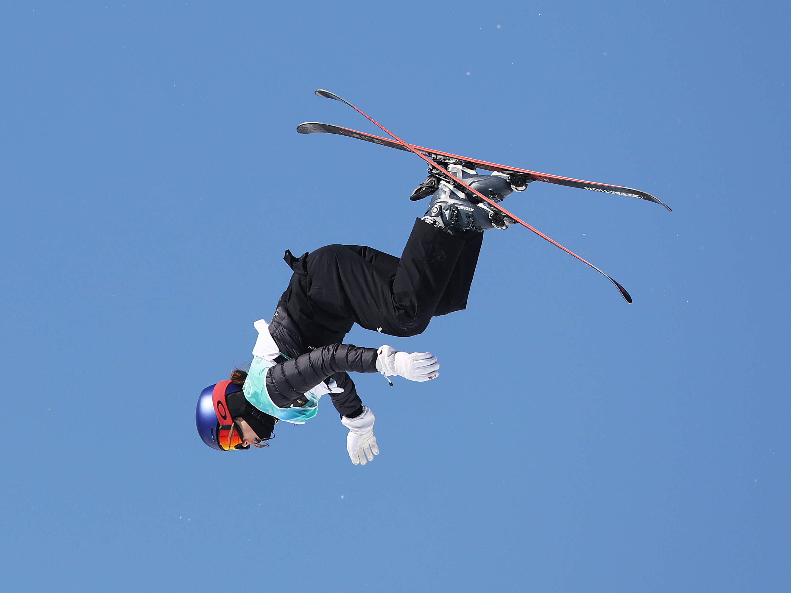 Freestyle Skiing, Eileen Gu's gold, Olympic triumph, NPR's coverage, 2660x2000 HD Desktop