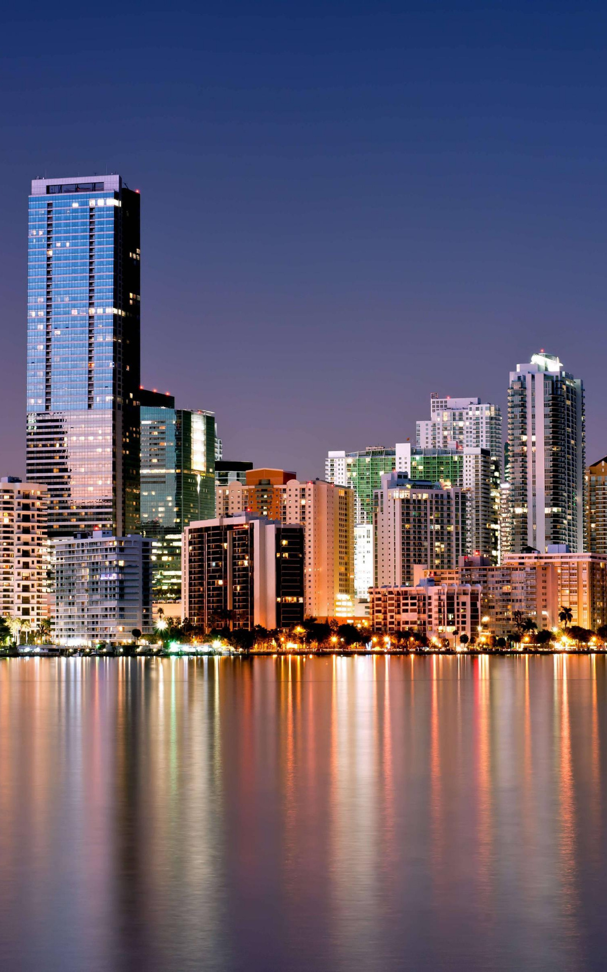 Miami travels, Skyline wallpapers, City views, Urban landscapes, 1200x1920 HD Handy