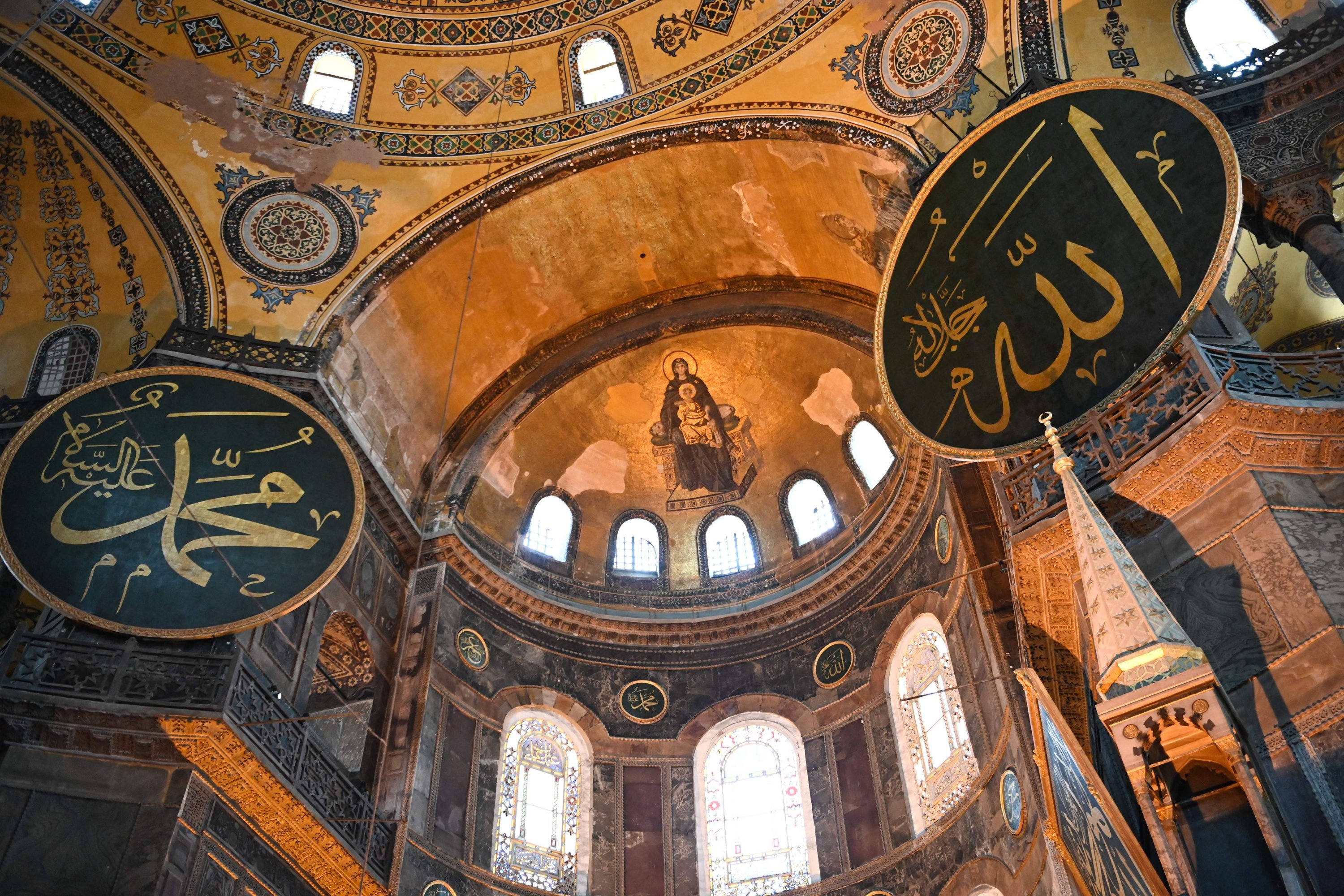 Hagia Sophia, Religious controversy, Turkish-Greek relations, Daily Sabah report, 3000x2000 HD Desktop
