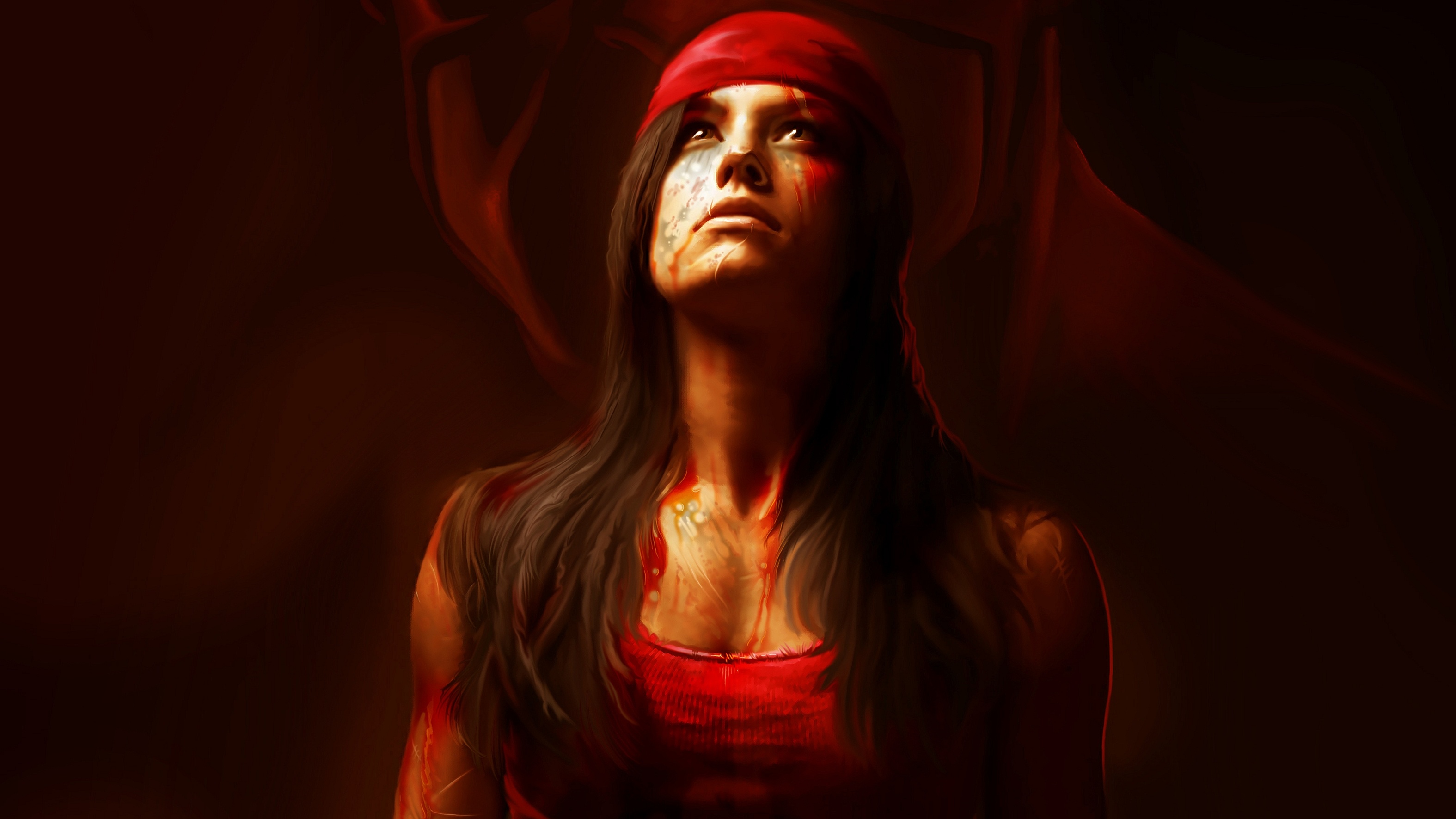 Elektra: One of Frank Miller's best-known creations, Marvel Comics. 3150x1780 HD Background.