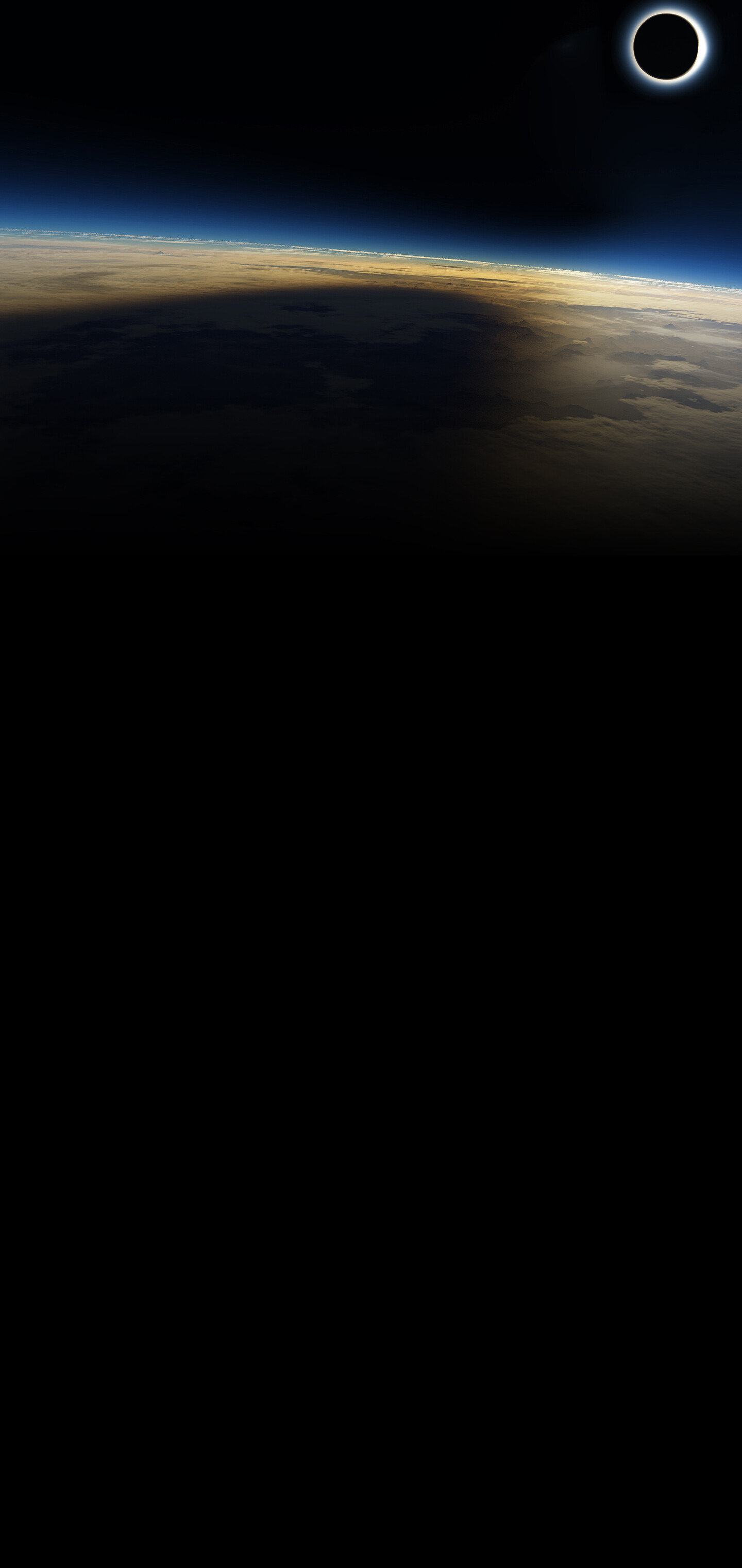 Space, Solar Eclipse Wallpaper, 1440x3040 HD Phone