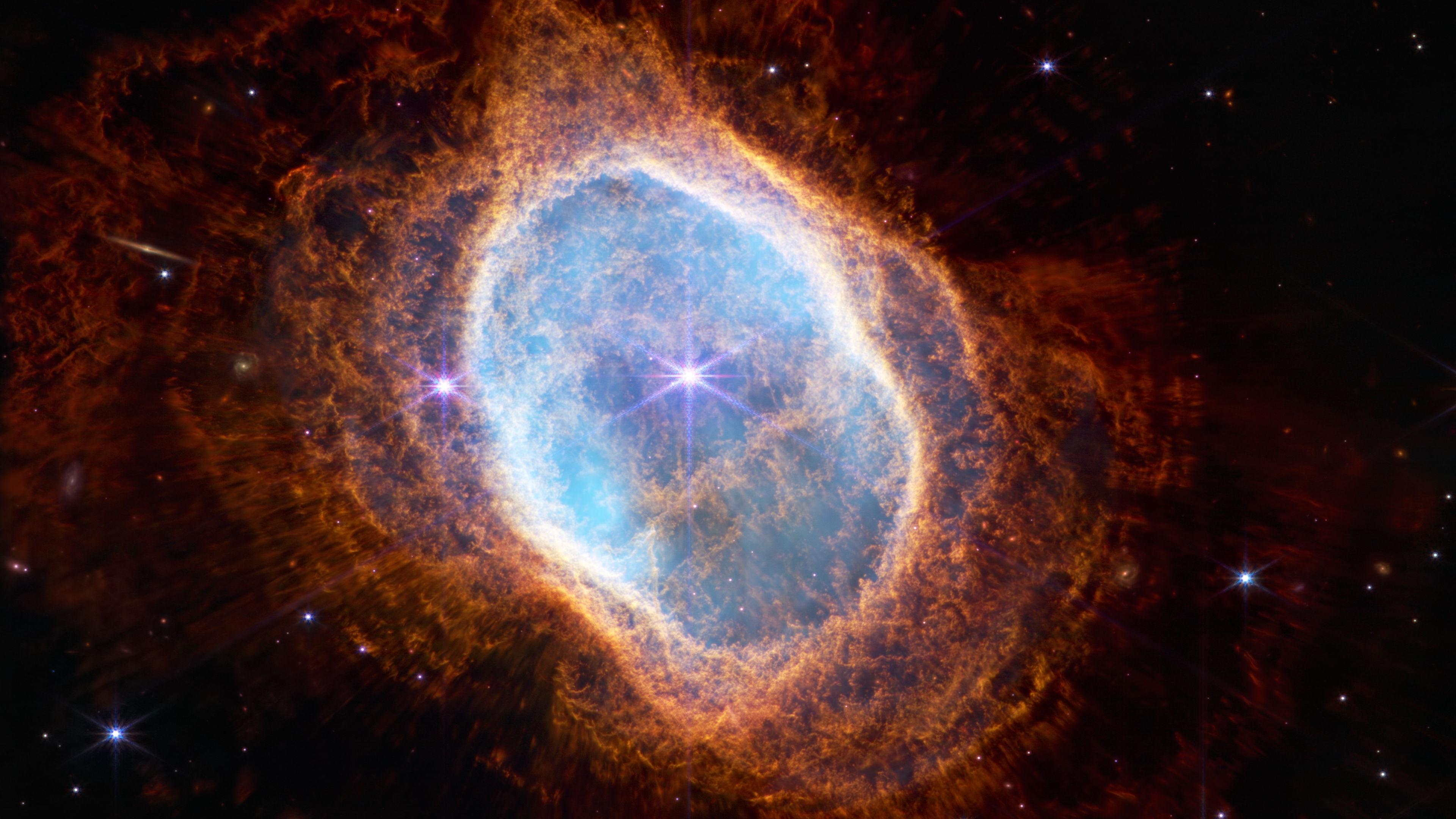 James Webb Southern Ring Nebula, 3840 x 2160, Rwallpaper, Nebula image, 3840x2160 4K Desktop
