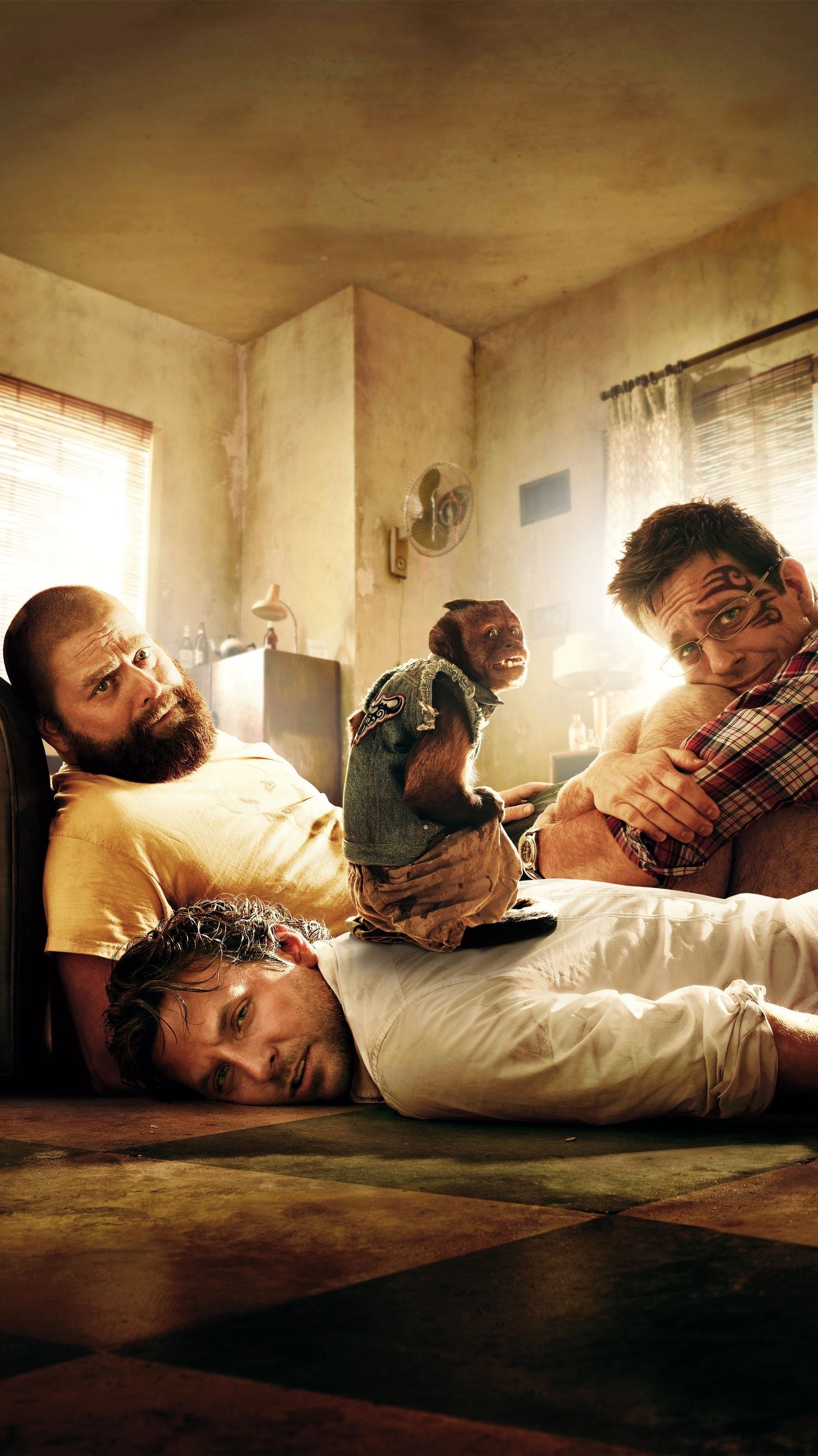 Zach Galifianakis, The Hangover Part II, Movie wallpapers, Playing guitar, 1540x2740 HD Phone