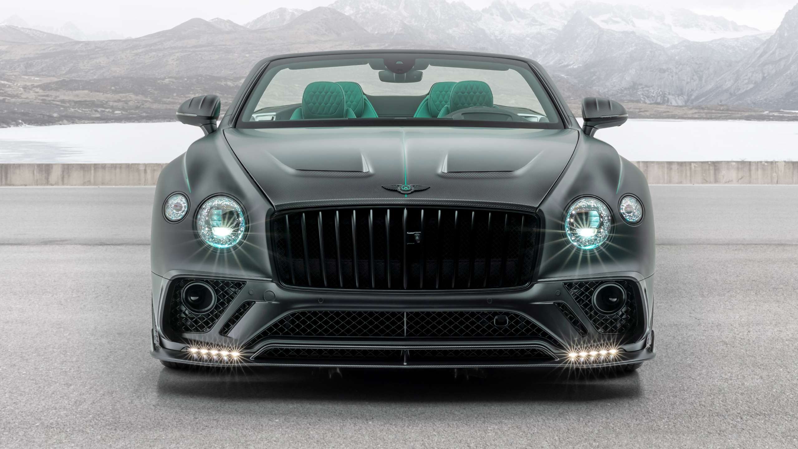 Bentley Continental GTC, 2020 wallpapers, luxury grand tourer, unrivaled elegance, 2560x1440 HD Desktop