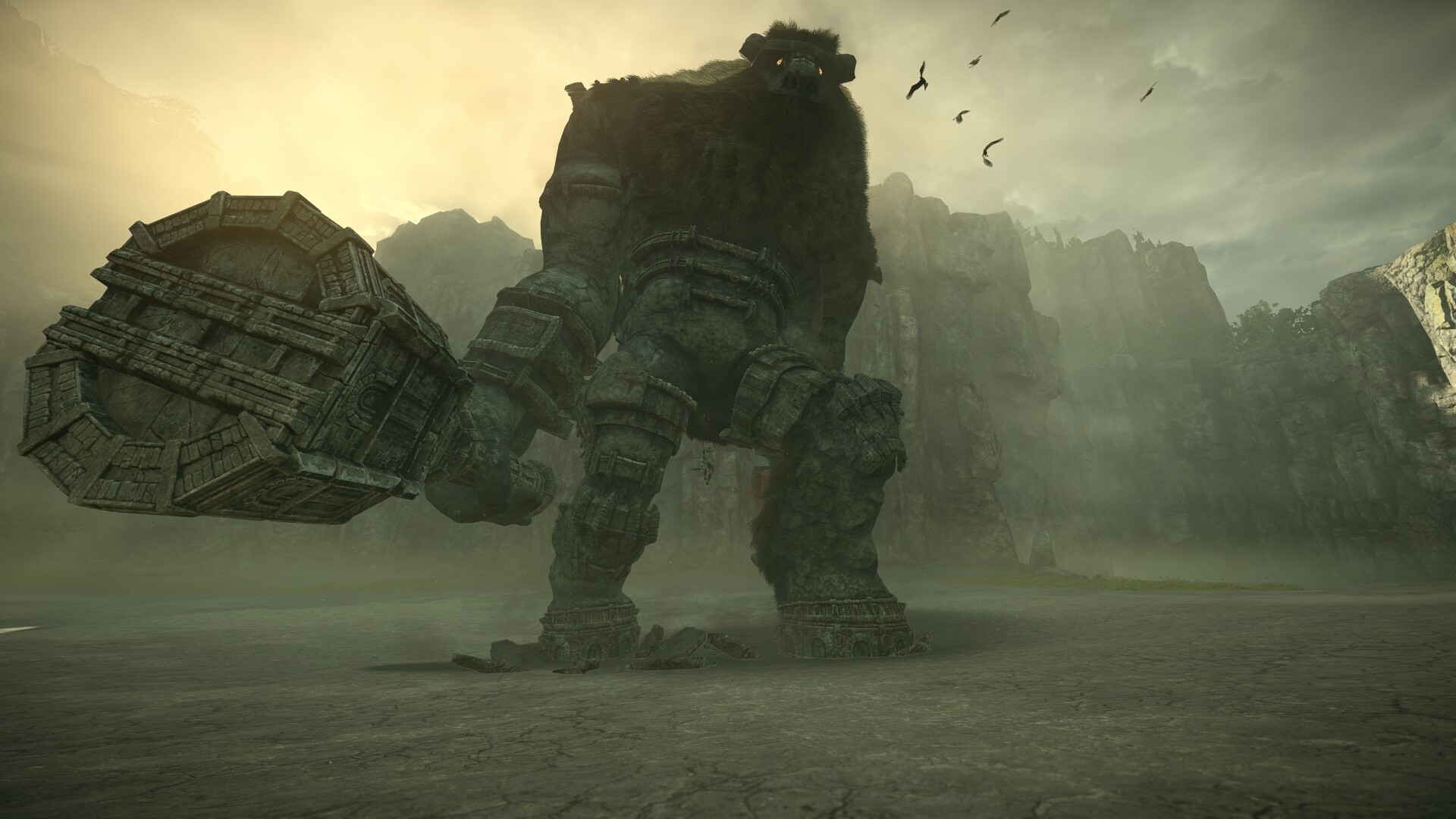 Shadow of the Colossus: The game was directed by Fumito Ueda and developed at Sony Computer Entertainment. 1920x1080 Full HD Wallpaper.