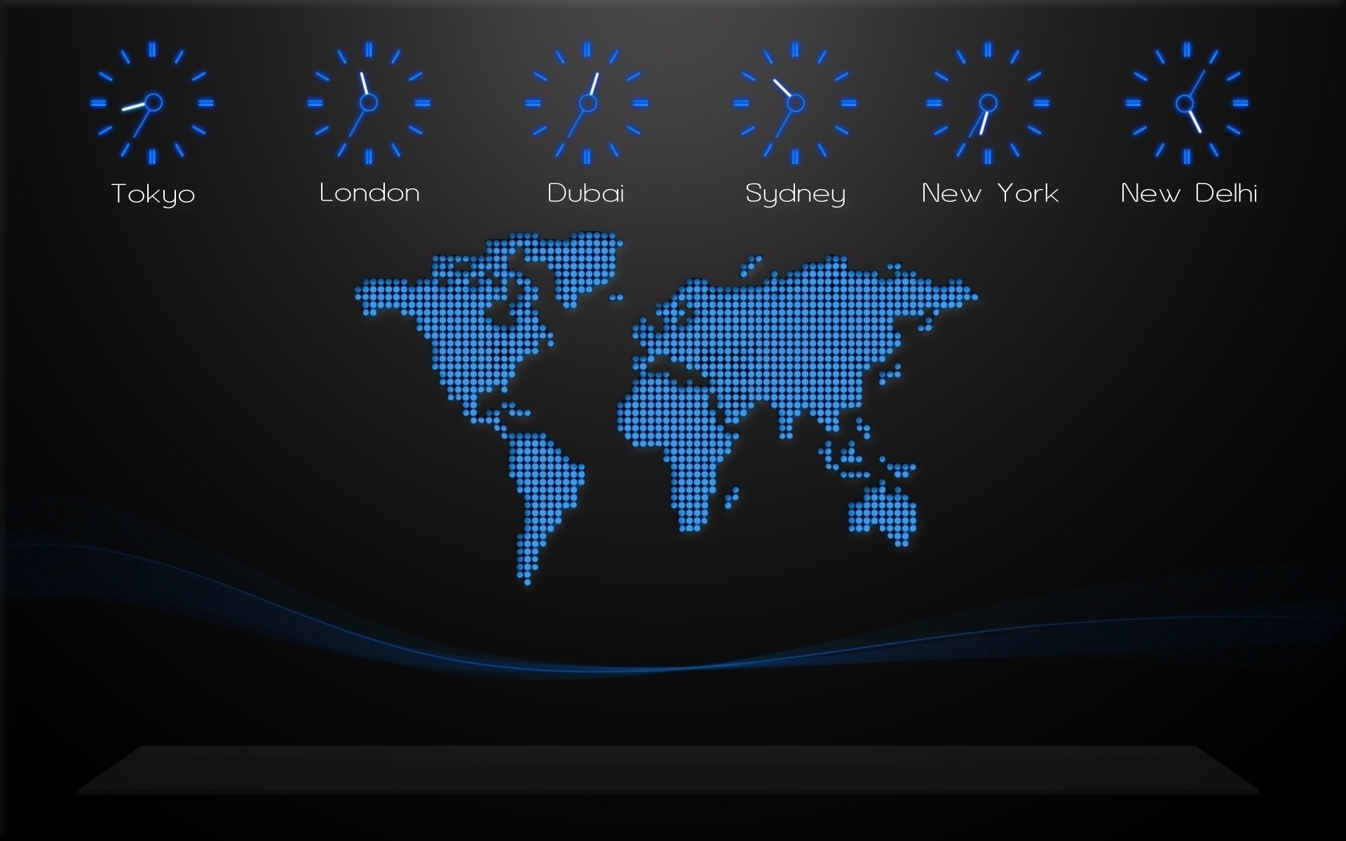 World clock, Desktop wallpaper, International time, Time zone reference, 1920x1200 HD Desktop