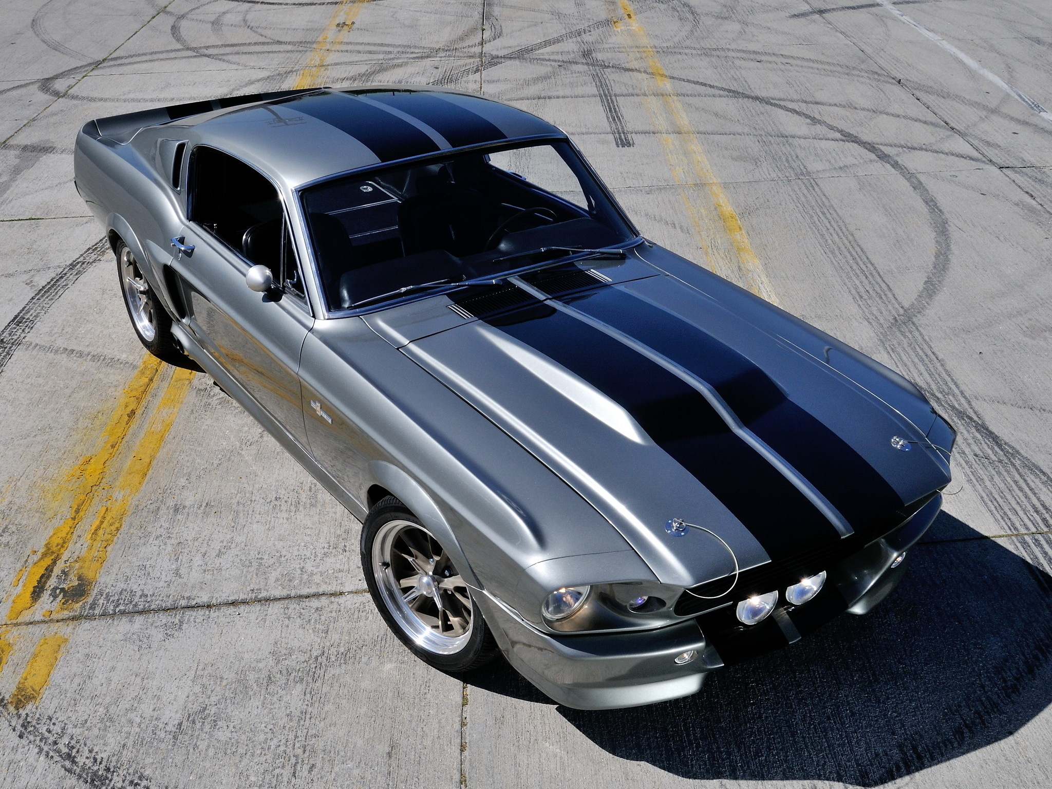 Shelby GT500 prowess, Eleanor's dynamic stance, Iconic Mustang legacy, Automotive excellence, Classic muscle, 2050x1540 HD Desktop