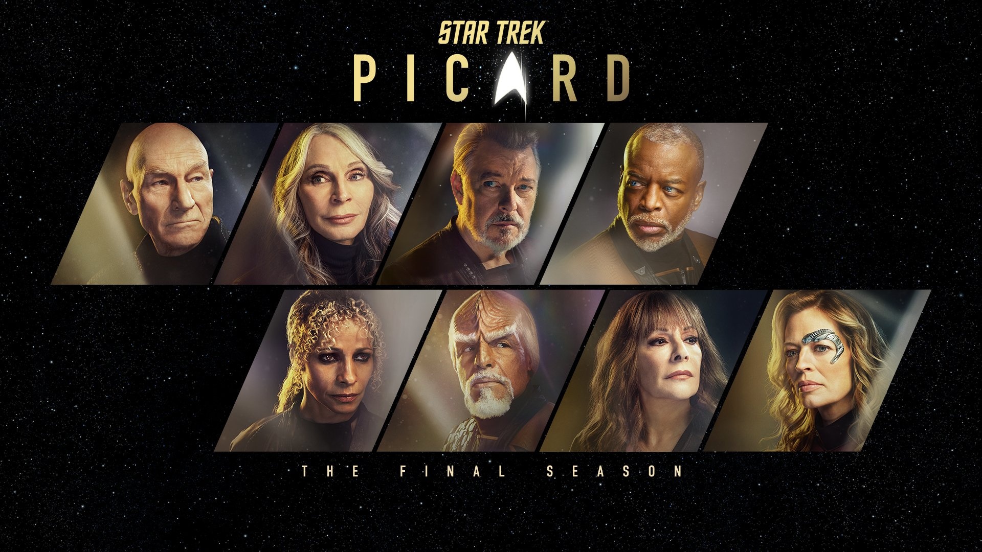 Star Trek: Picard, Iconic character posters, Return of the old crew, Seriesly awesome, 1920x1080 Full HD Desktop