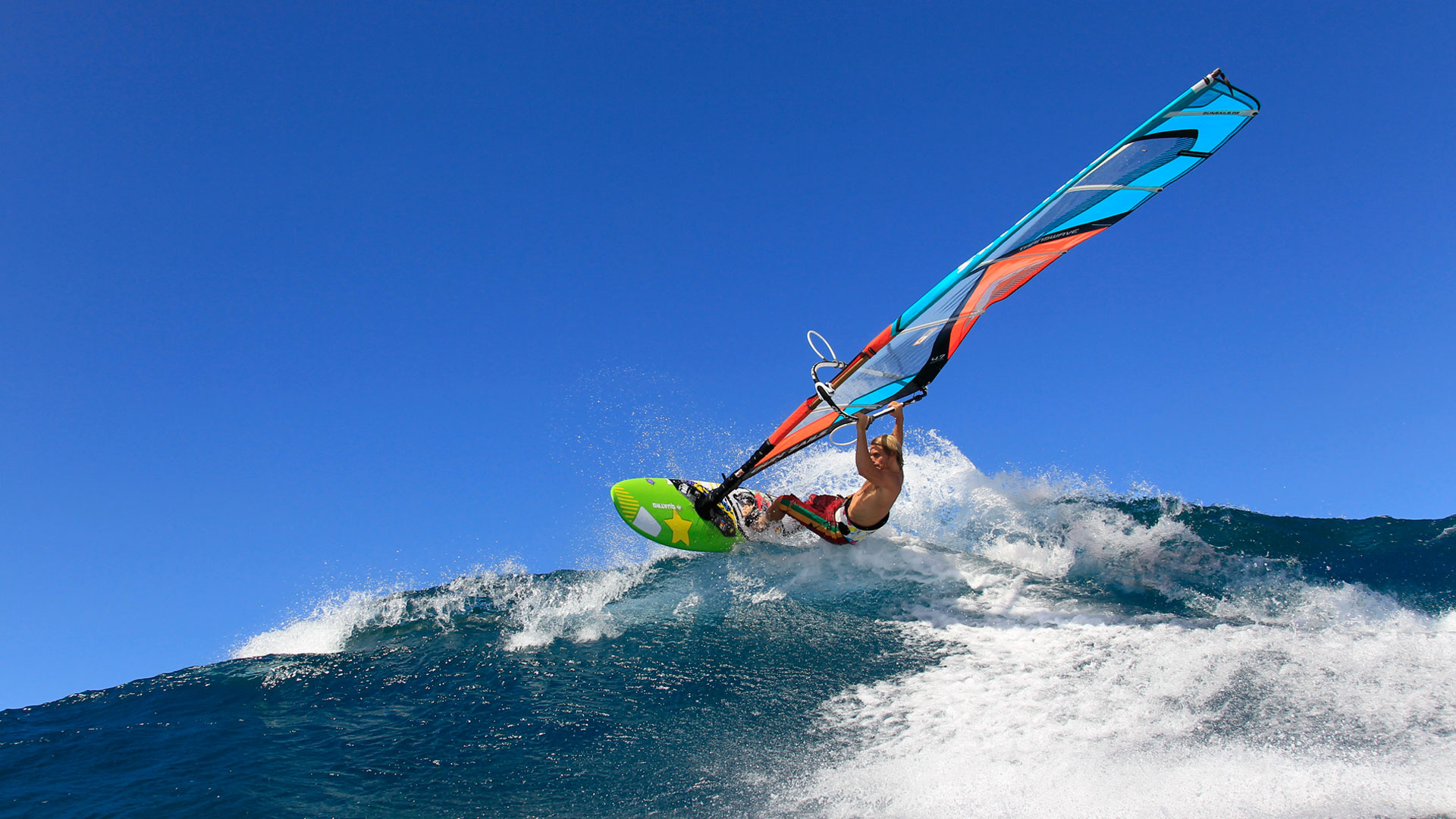 Windsurfing: Water Sports Events 2022, WA’s Surfing, Windsurfing and Kite-surfing. 1920x1080 Full HD Background.