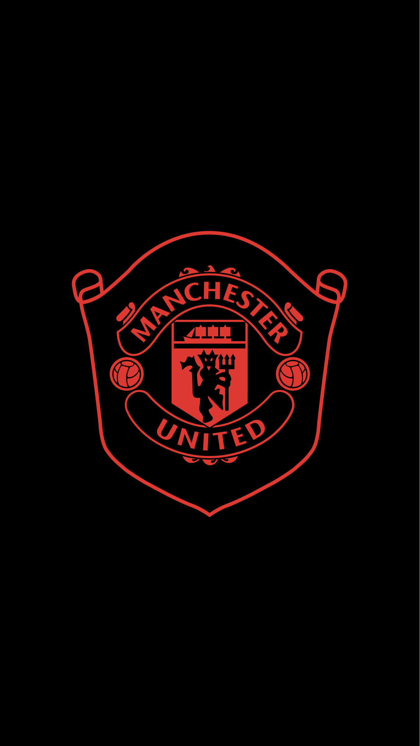Manchester United: The club won the First Division for the second time in 1911. 1360x2400 HD Wallpaper.