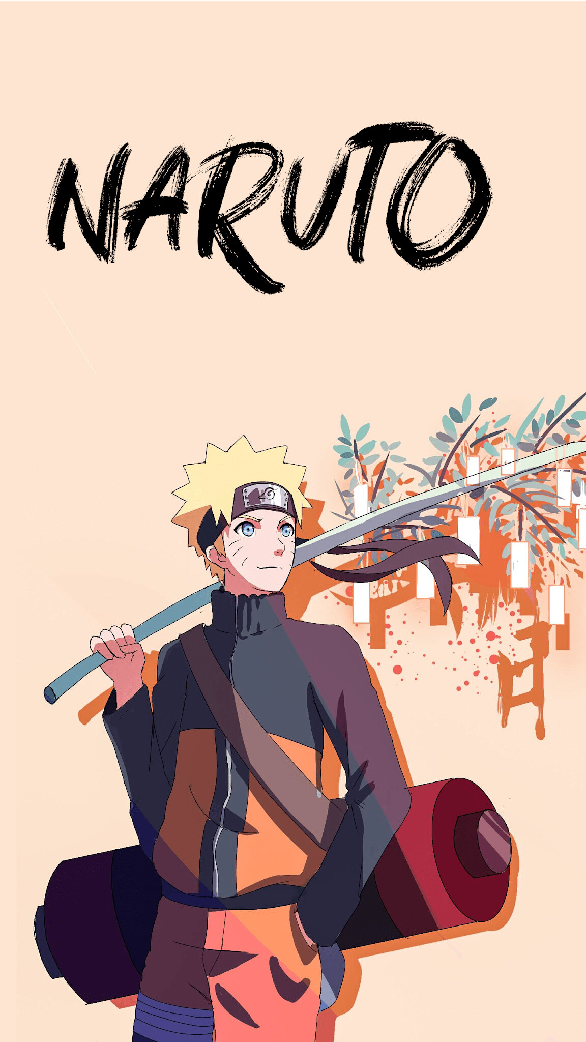 Naruto: Anime, based on Masashi Kishimoto's hit series. 1160x2050 HD Wallpaper.