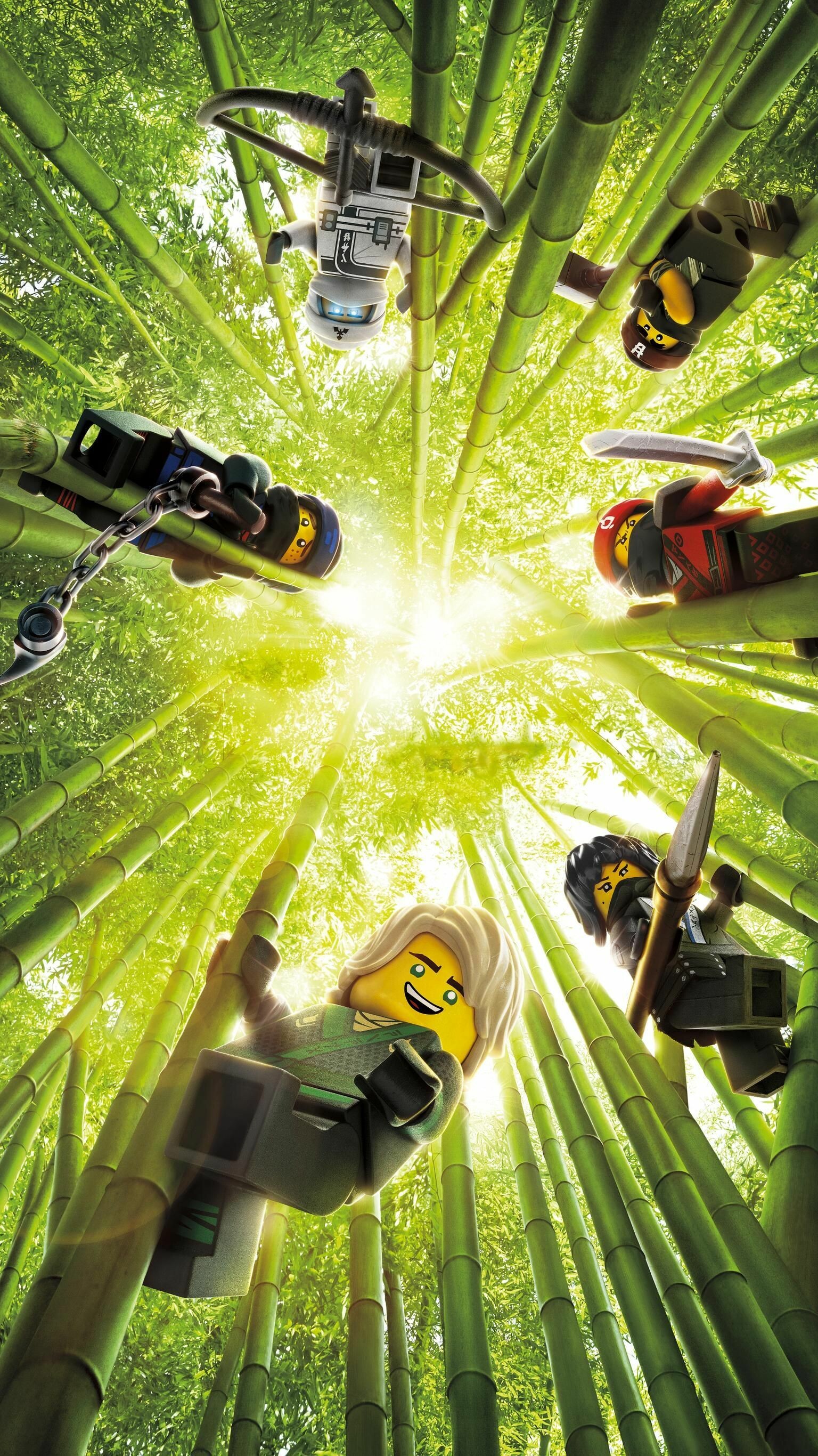 The Lego Movie: Ninjago, The third installment, Focuses on a young teenage ninja Lloyd Garmadon. 1540x2740 HD Background.