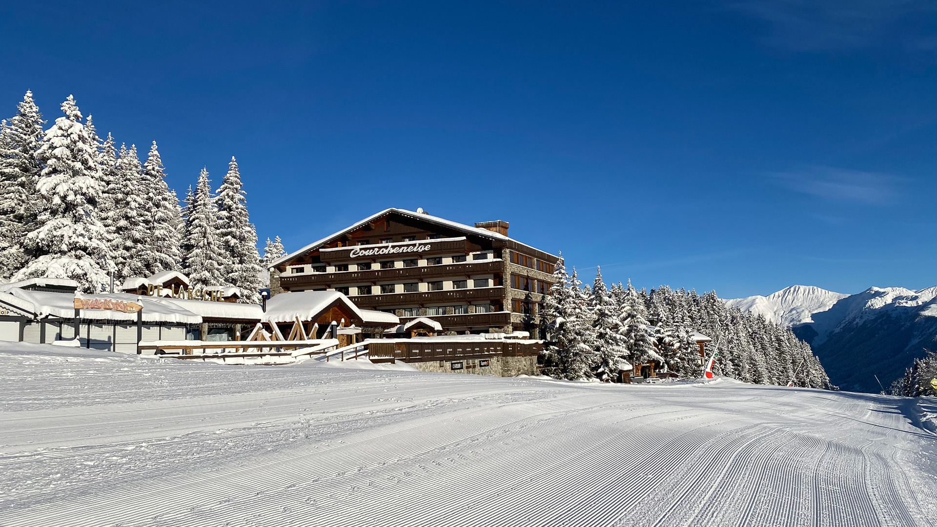 Hotel Courchevel, Home away from home, Luxury accommodation, Courcheneige chalet, 1920x1080 Full HD Desktop