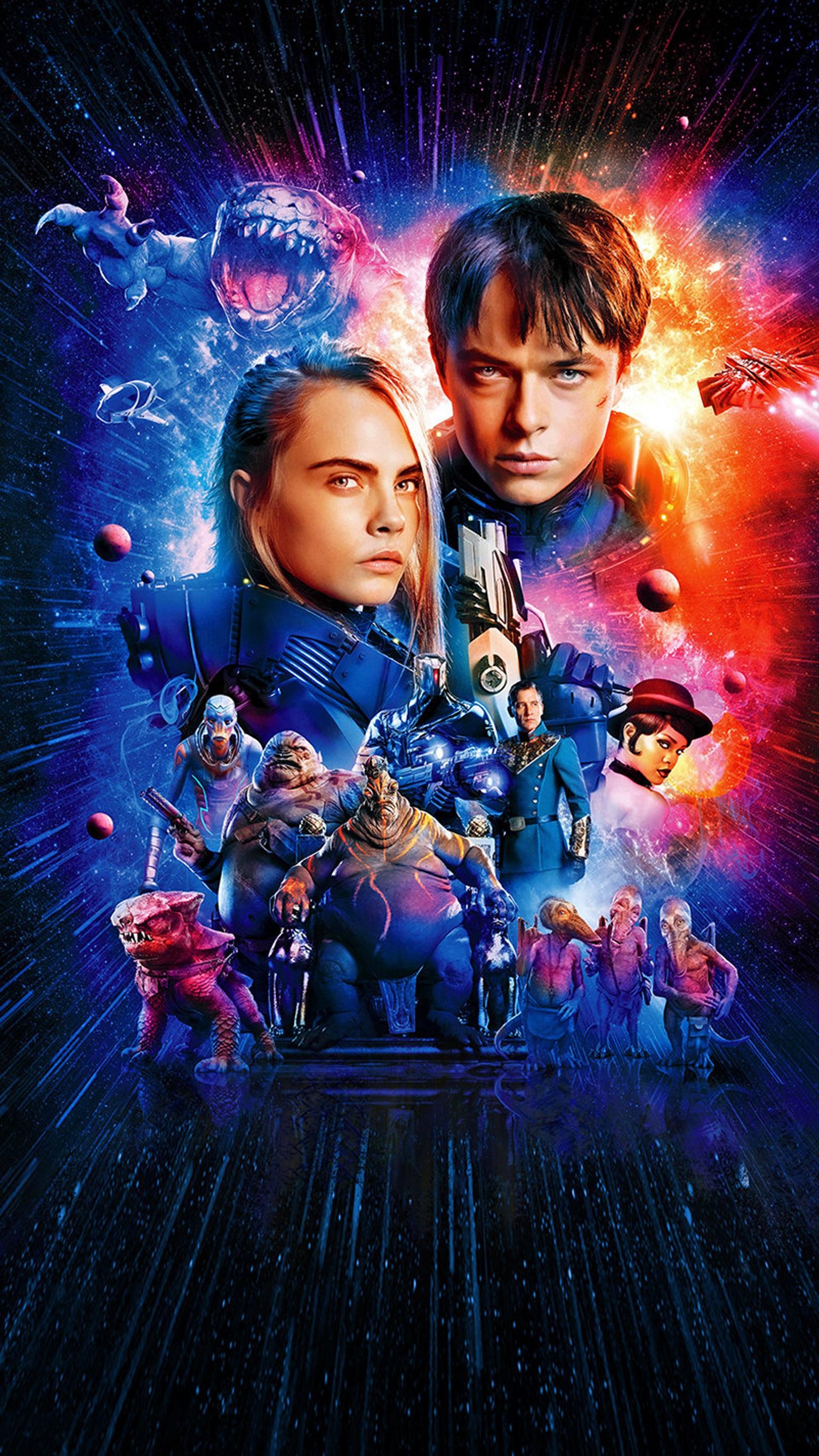 Valerian, City of a Thousand Planets, Wallpapers, 1540x2740 HD Phone