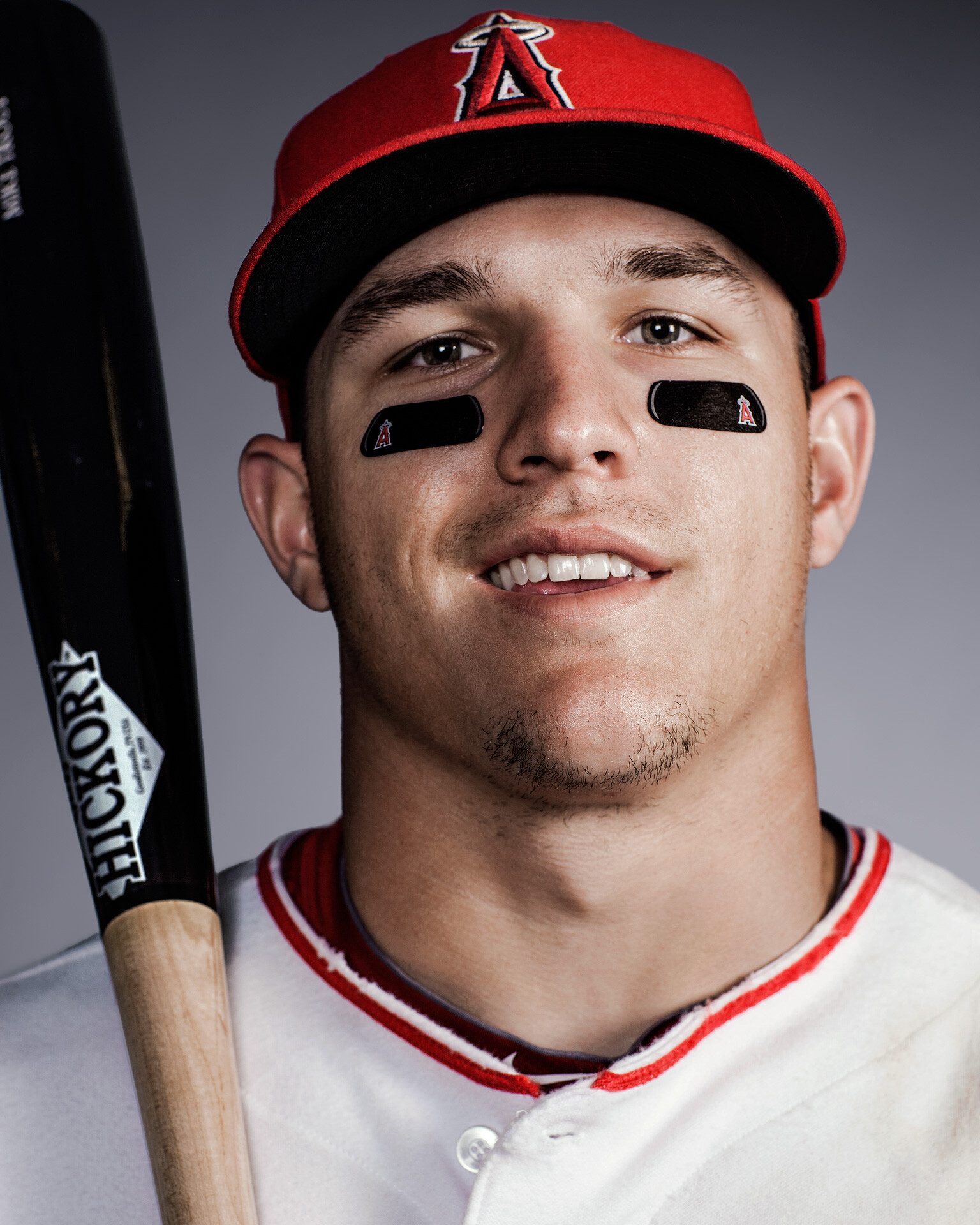 Mike Trout: A seven-time all-star and two-time American League MVP, Angels. 1540x1920 HD Wallpaper.