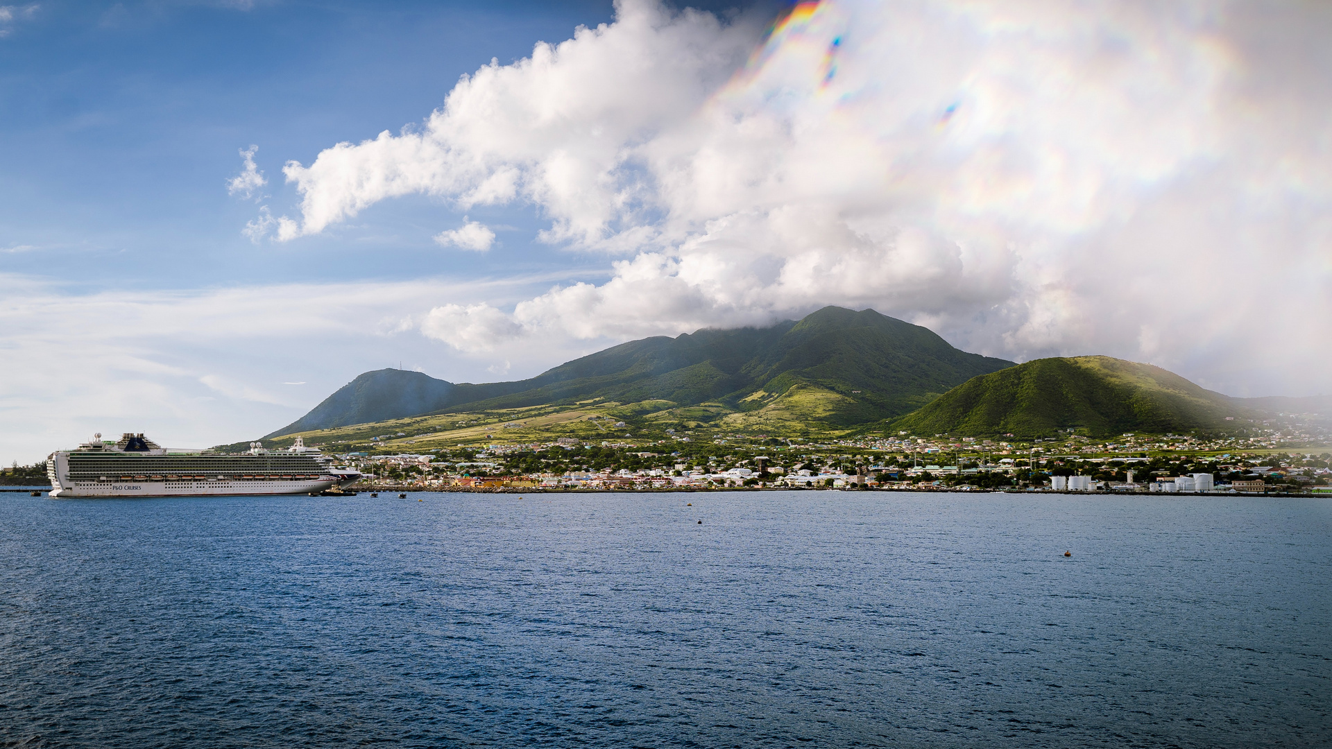 Saint Kitts and Nevis: The islands came under permanent British control in 1782. 1920x1080 Full HD Wallpaper.
