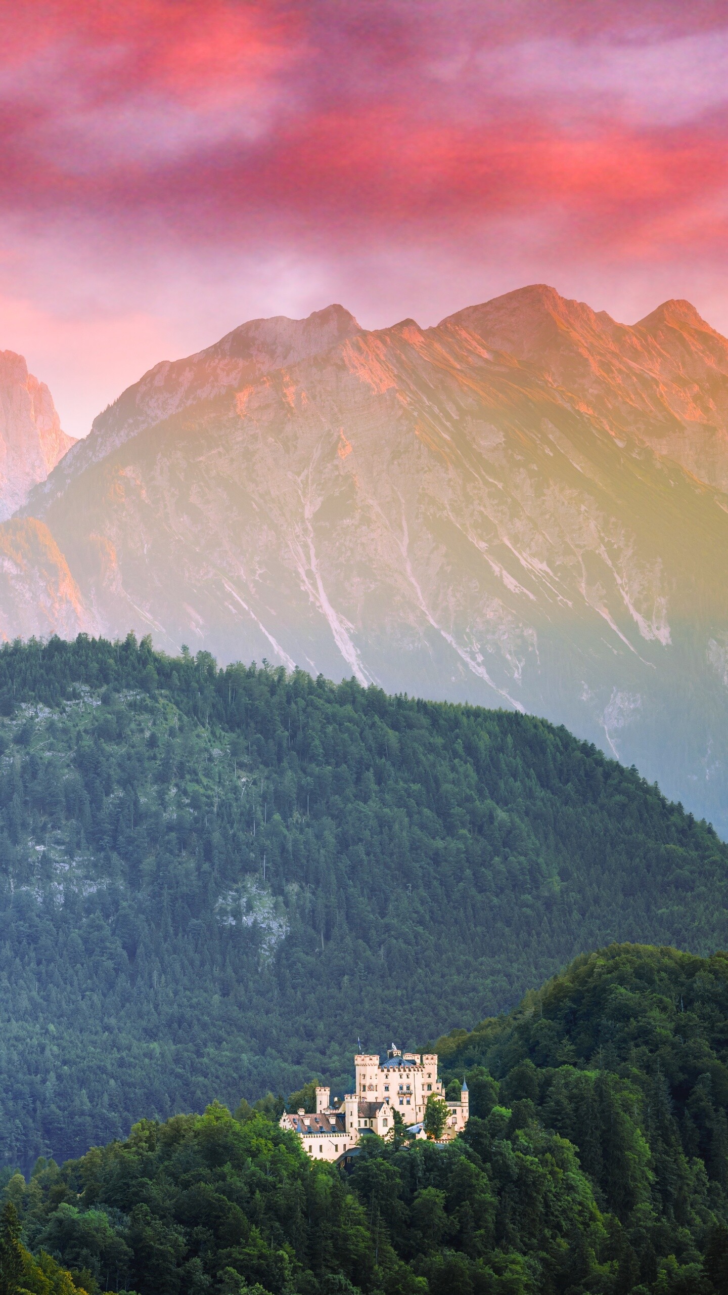 Allgu, Germany landscape, Mountain range, Nature's beauty, 1440x2560 HD Phone