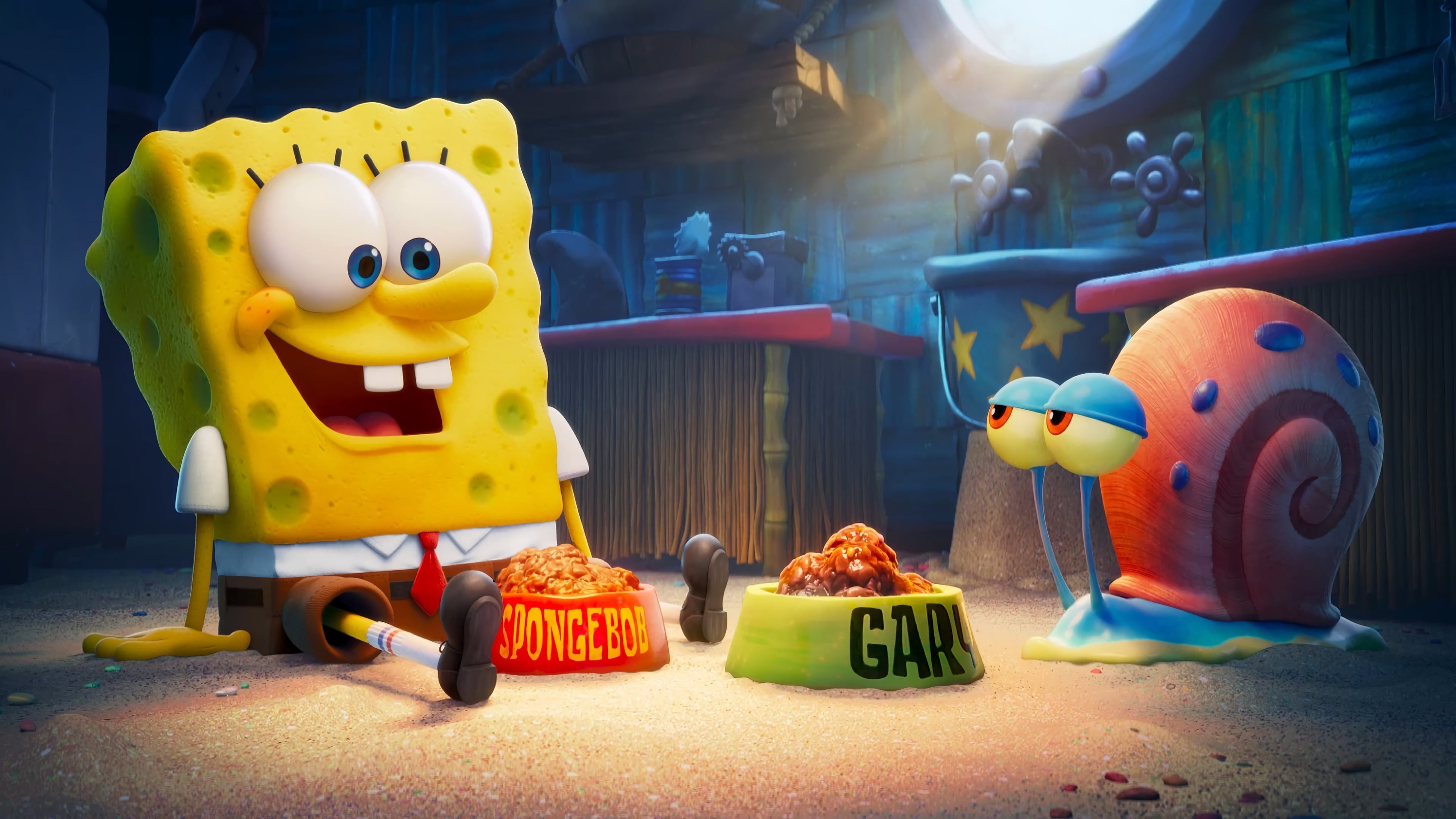SpongeBob Movie, 2020 movie backdrops, Film database, Animated film, 3840x2160 4K Desktop