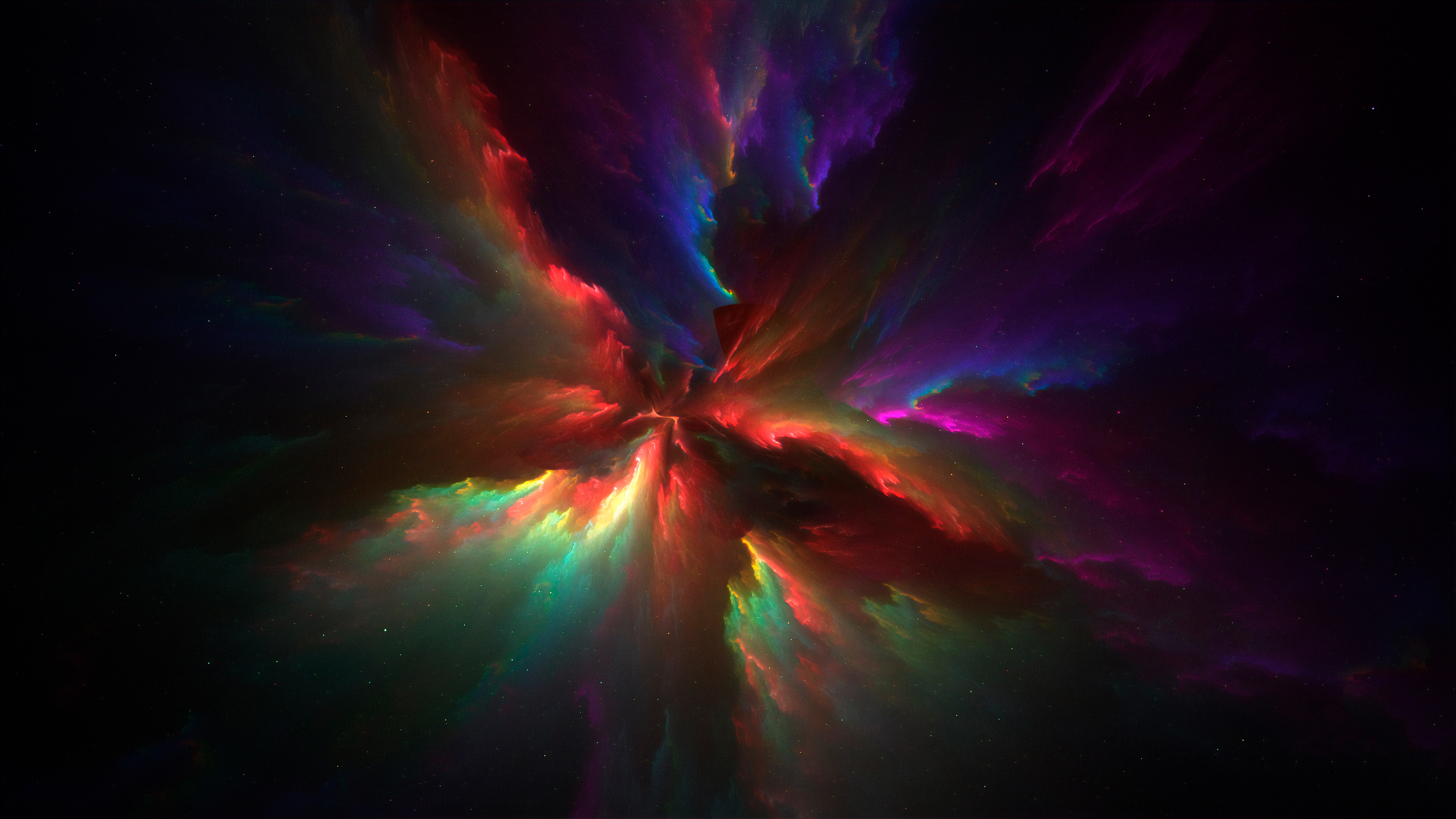 Colors of universe, Abstract art, Cosmic beauty, Visual harmony, 3840x2160 4K Desktop