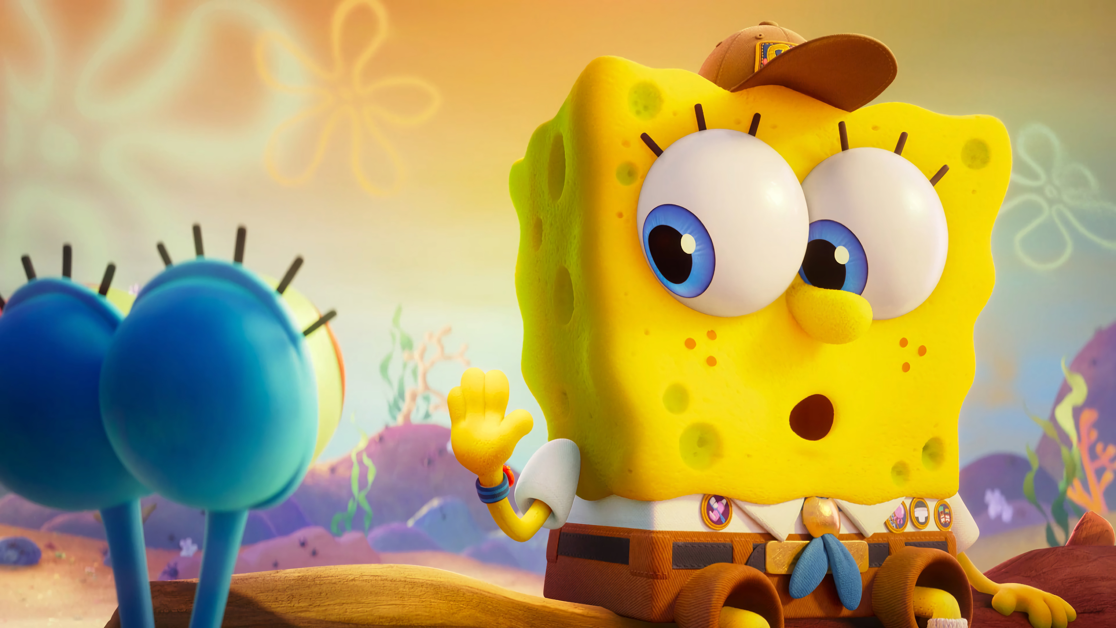 The SpongeBob Movie: Sponge on the Run, 4K Ultra HD wallpaper, High-quality background, 3840x2160 4K Desktop