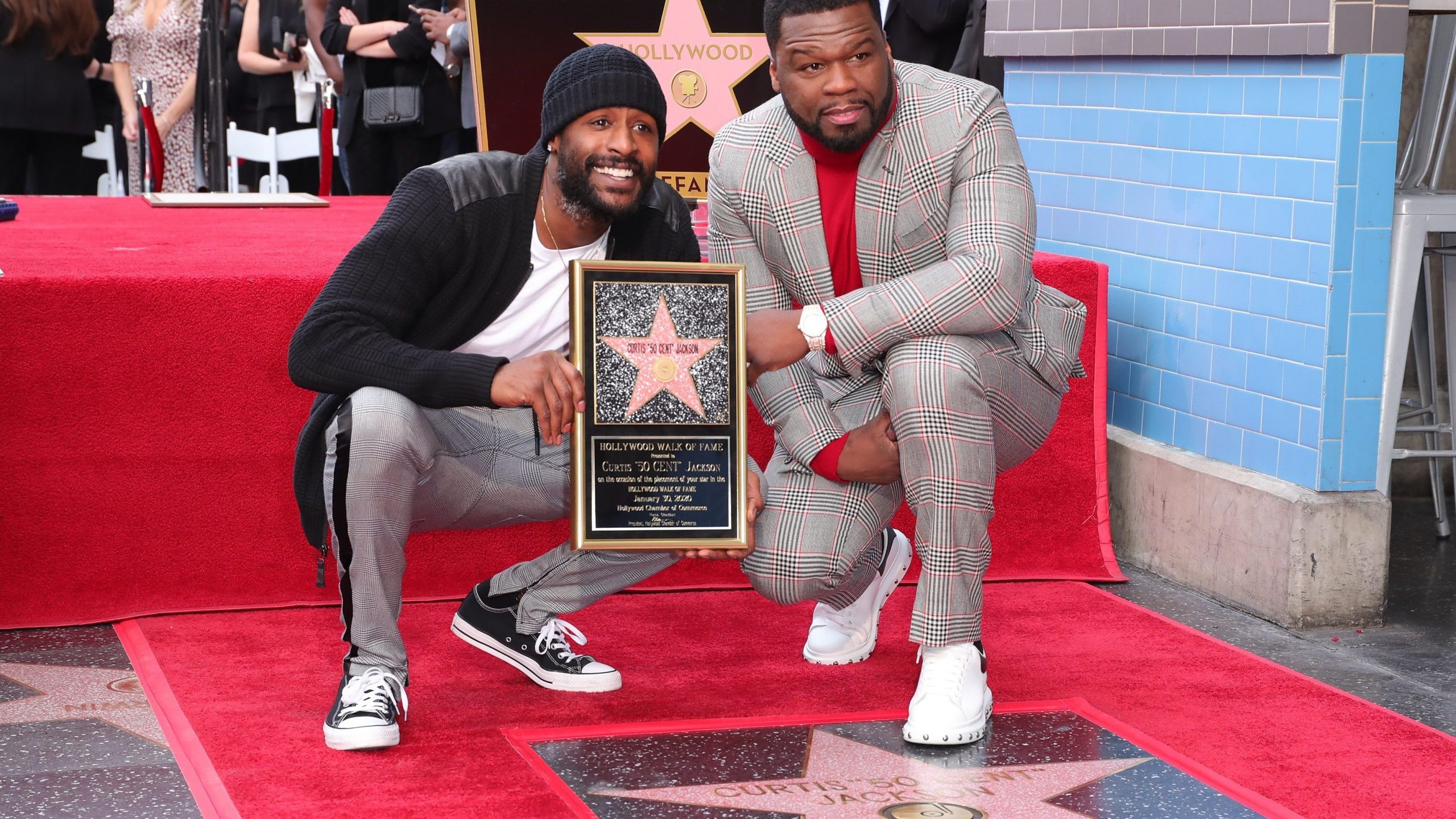50 Cent erhält einen Stern auf dem Hollywood Walk of Fame, 2560x1440 HD Desktop