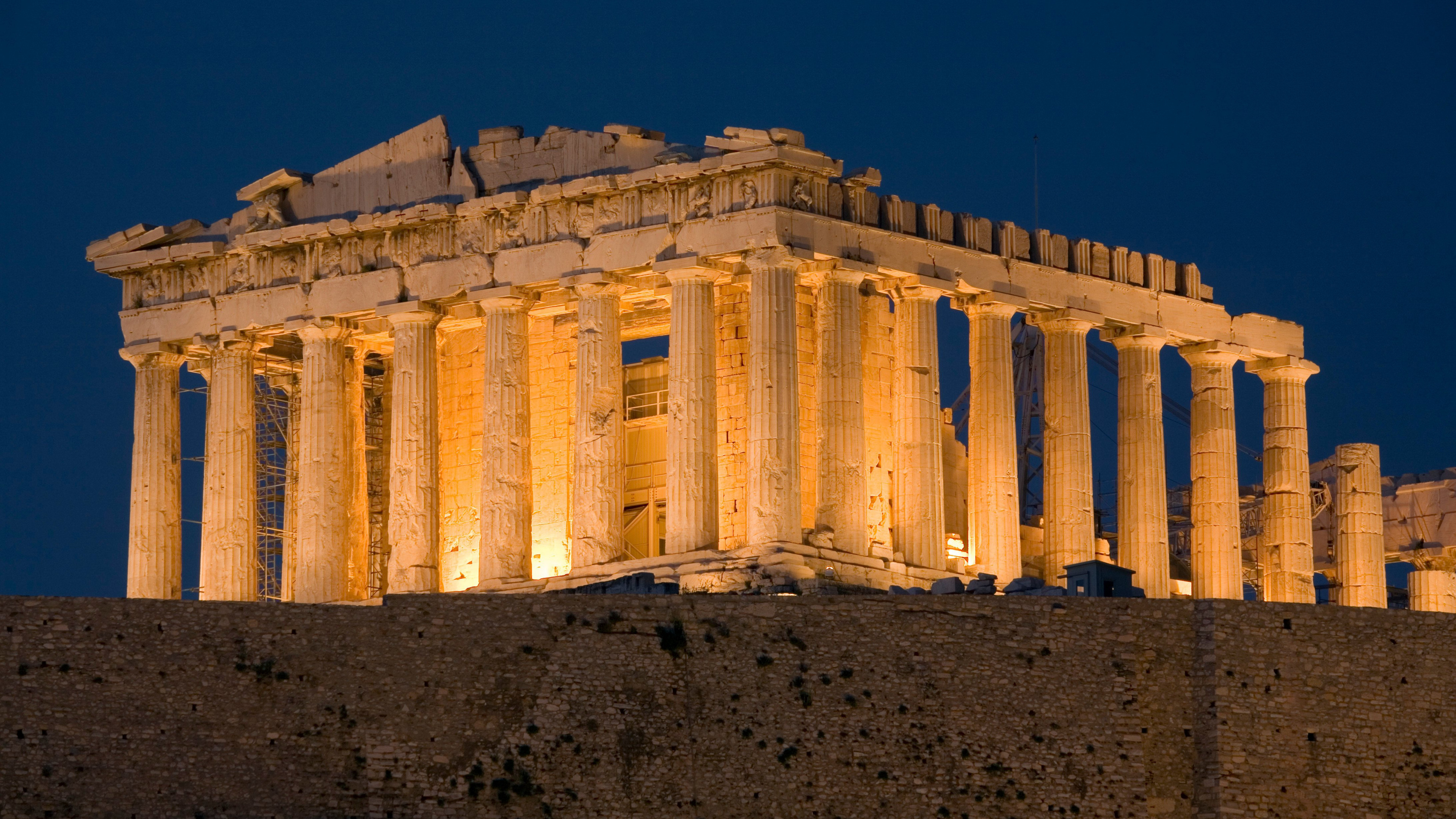 Parthenon, Greece, Travels, Architecture, 3840x2160 4K Desktop