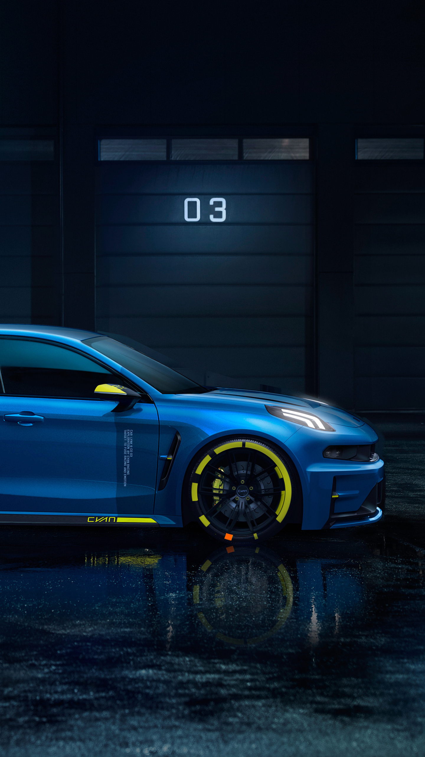 Lynk and Co, Side view 4K, 1440x2560 HD Phone