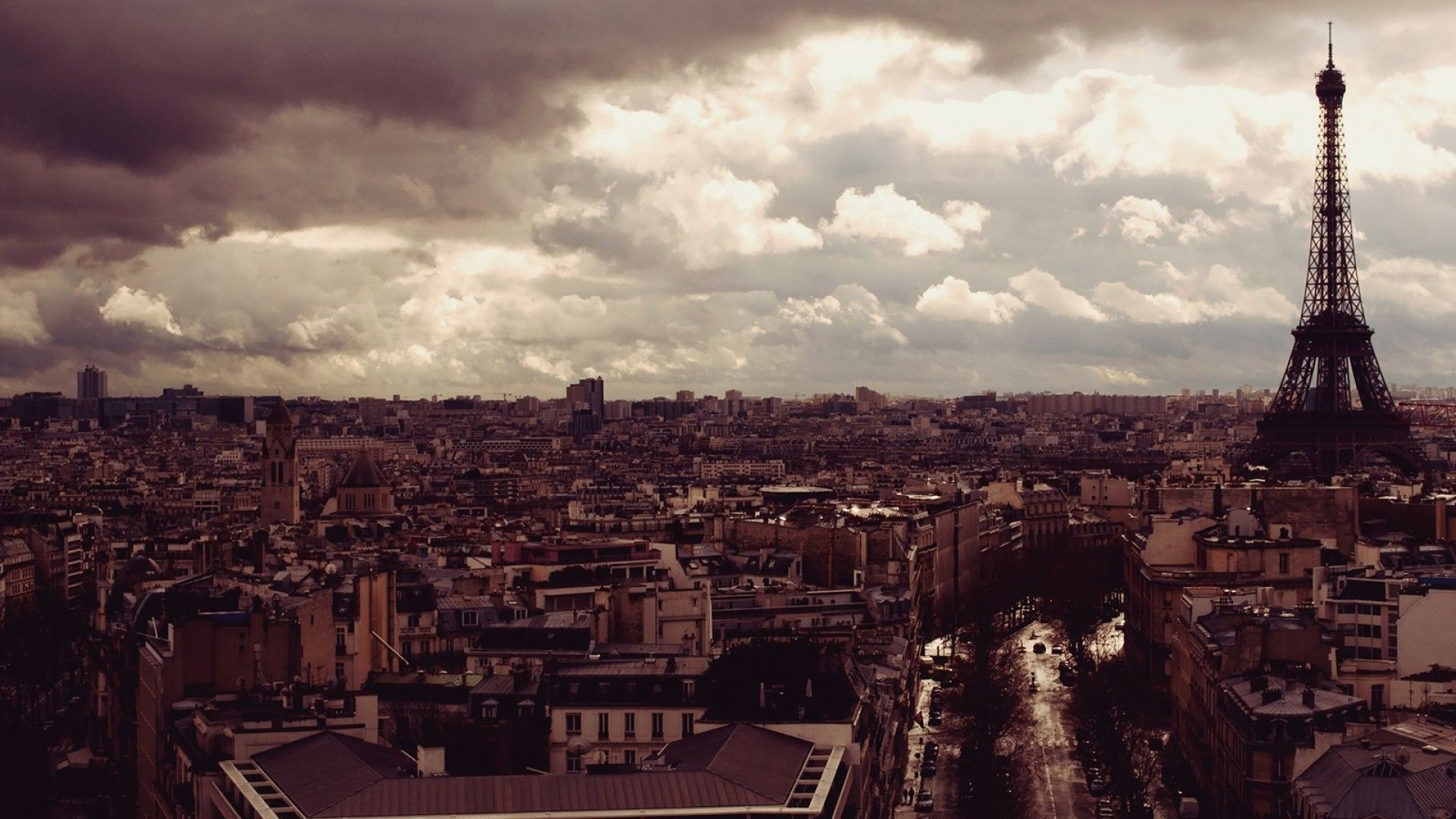 Paris: The capital city of France, Cityscape. 1920x1080 Full HD Wallpaper.