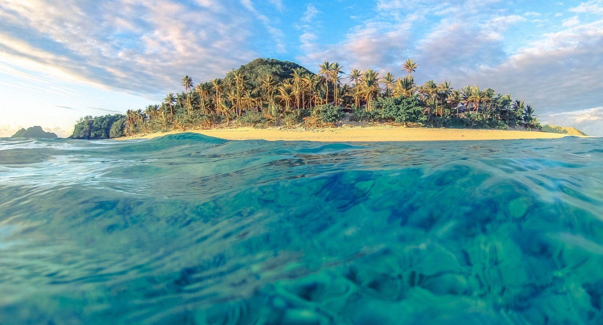 Fiji (Travels), Island dreams, Stunning vistas, Turquoise waters, 2050x1110 HD Desktop