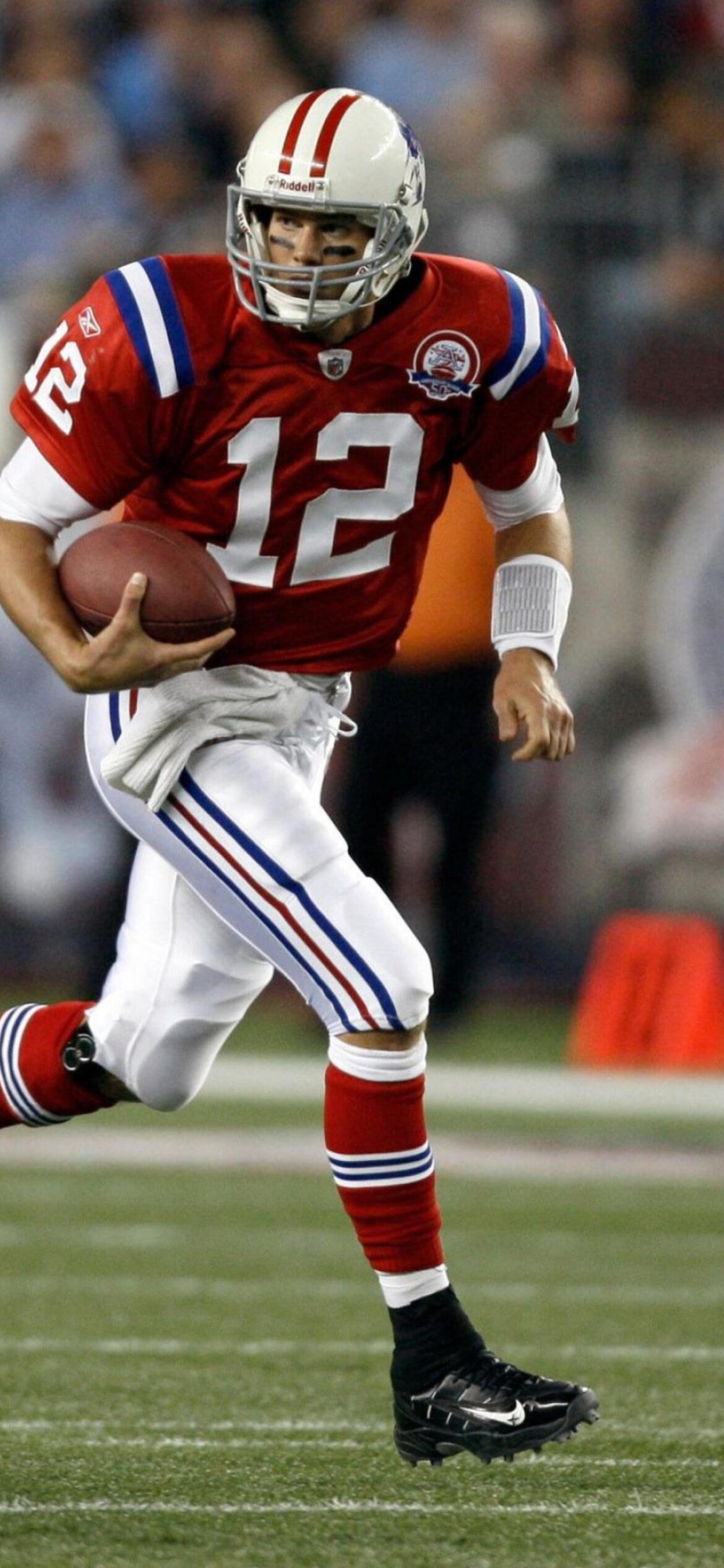 Tom Brady, NFL-Hintergrundbild, iPhone 12 Pro, Beeindruckende Grafiken, 1170x2540 HD Handy