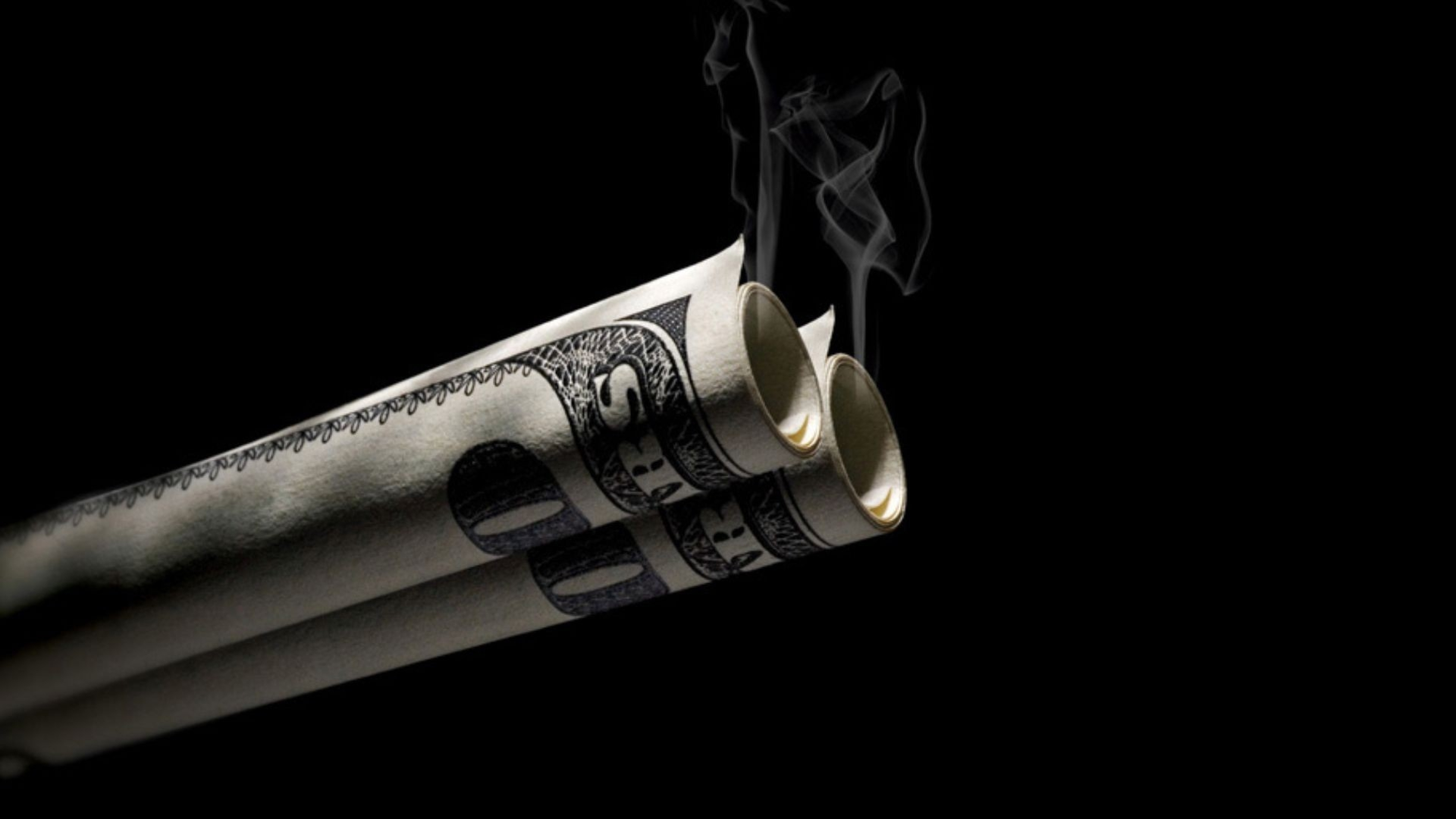Dollar: Bill, Paper money, USD. 3840x2160 4K Background.