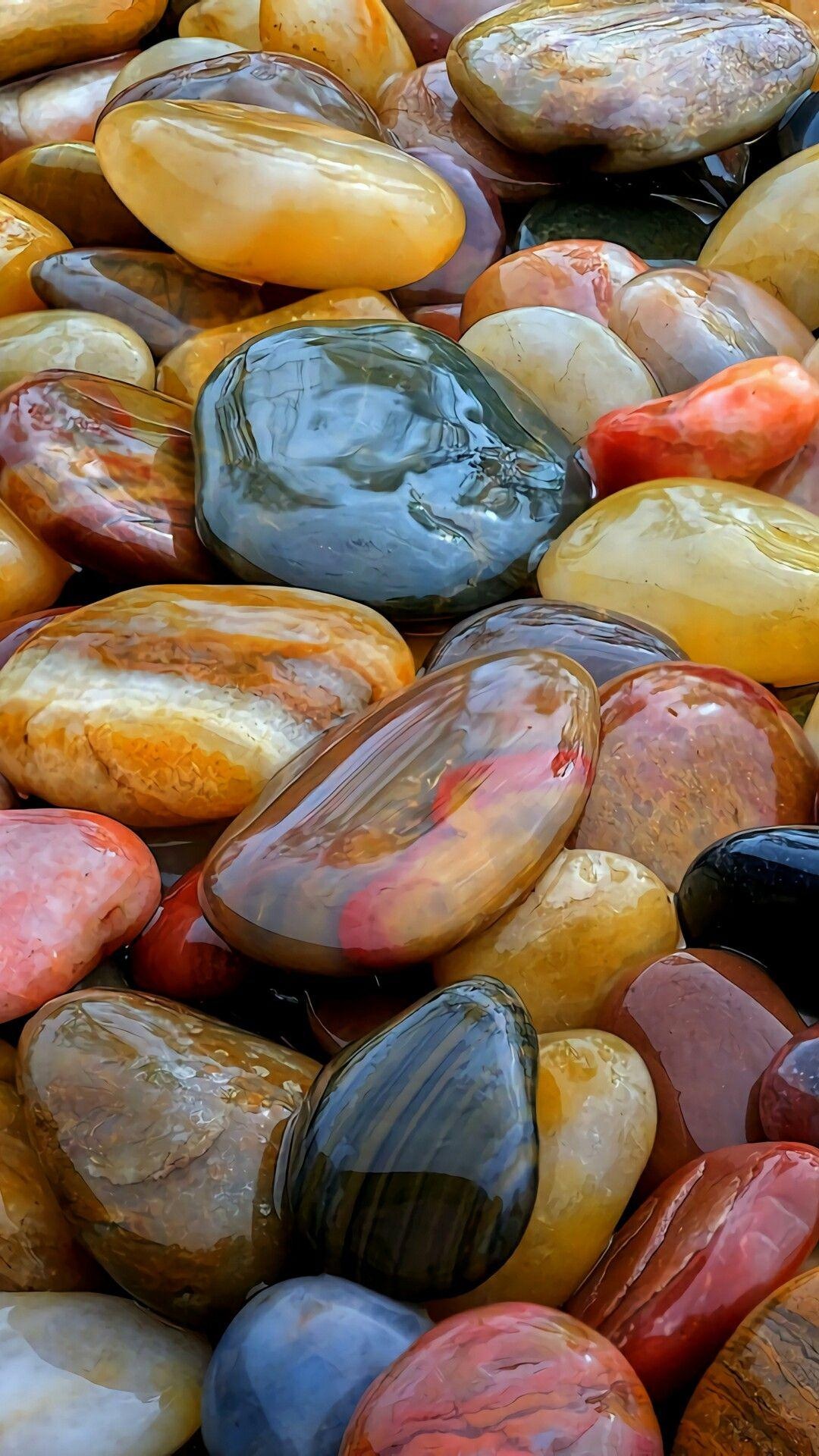 Amber stones, Fossilized resin, Warm hues, Timeless elegance, 1080x1920 Full HD Phone